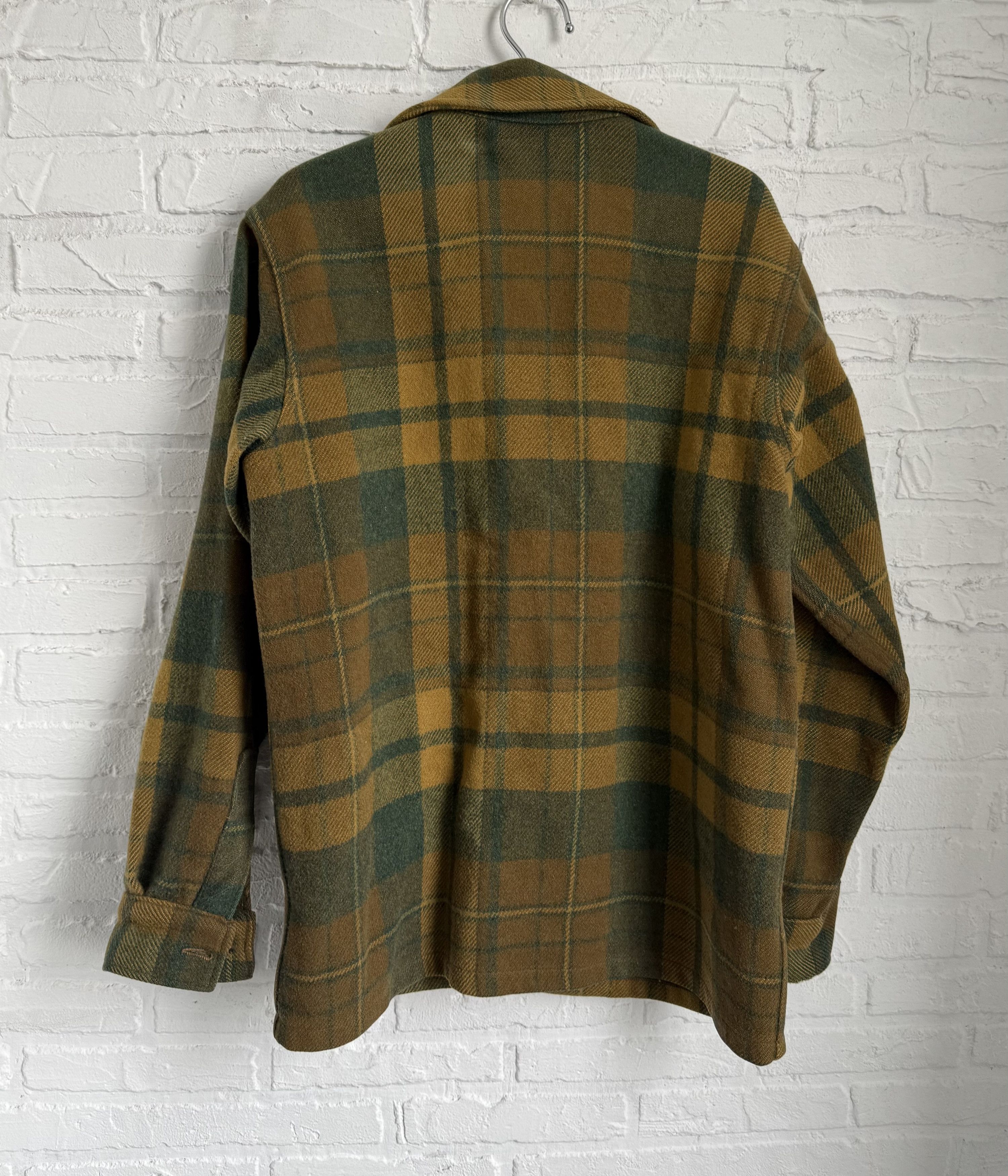 Woolrich Woolen Mills Vintage 1950s WOOLRICH Wool hunting Plaid over Shirt Jacket Size US M / EU 48-50 / 2 - 12 Thumbnail