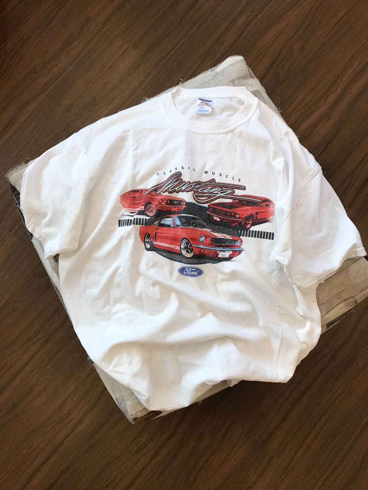 Vintage Vintage Mustang Classic Muscle ( Ford ) Size US XL / EU 56 / 4 - 1 Thumbnail
