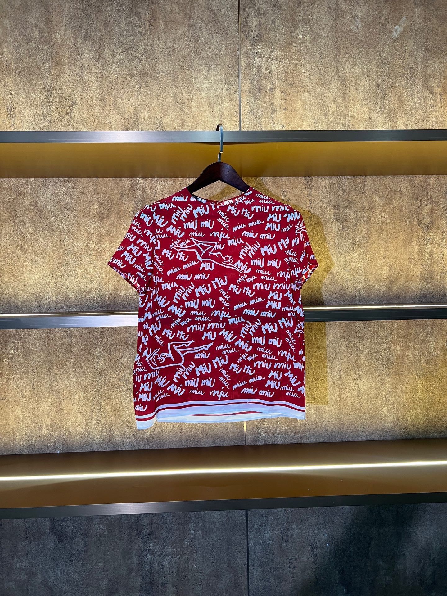 Miu Miu Miu Miu T-Shirt M Women Size M / US 6-8 / IT 42-44 - 1 Thumbnail