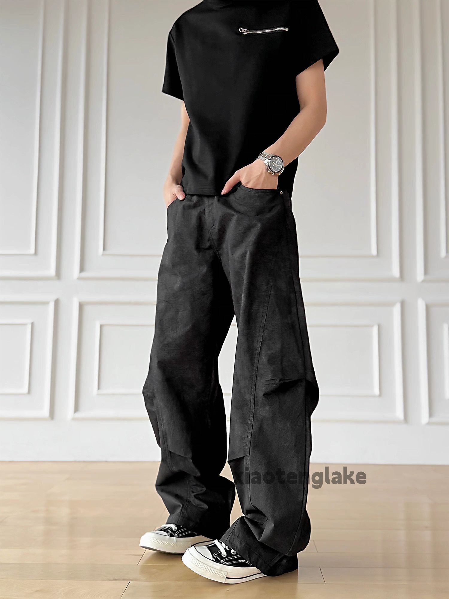 Vintage Unisex utility loose baggy hiphop faded cargo pants Size US 28 / EU 44 - 9 Thumbnail