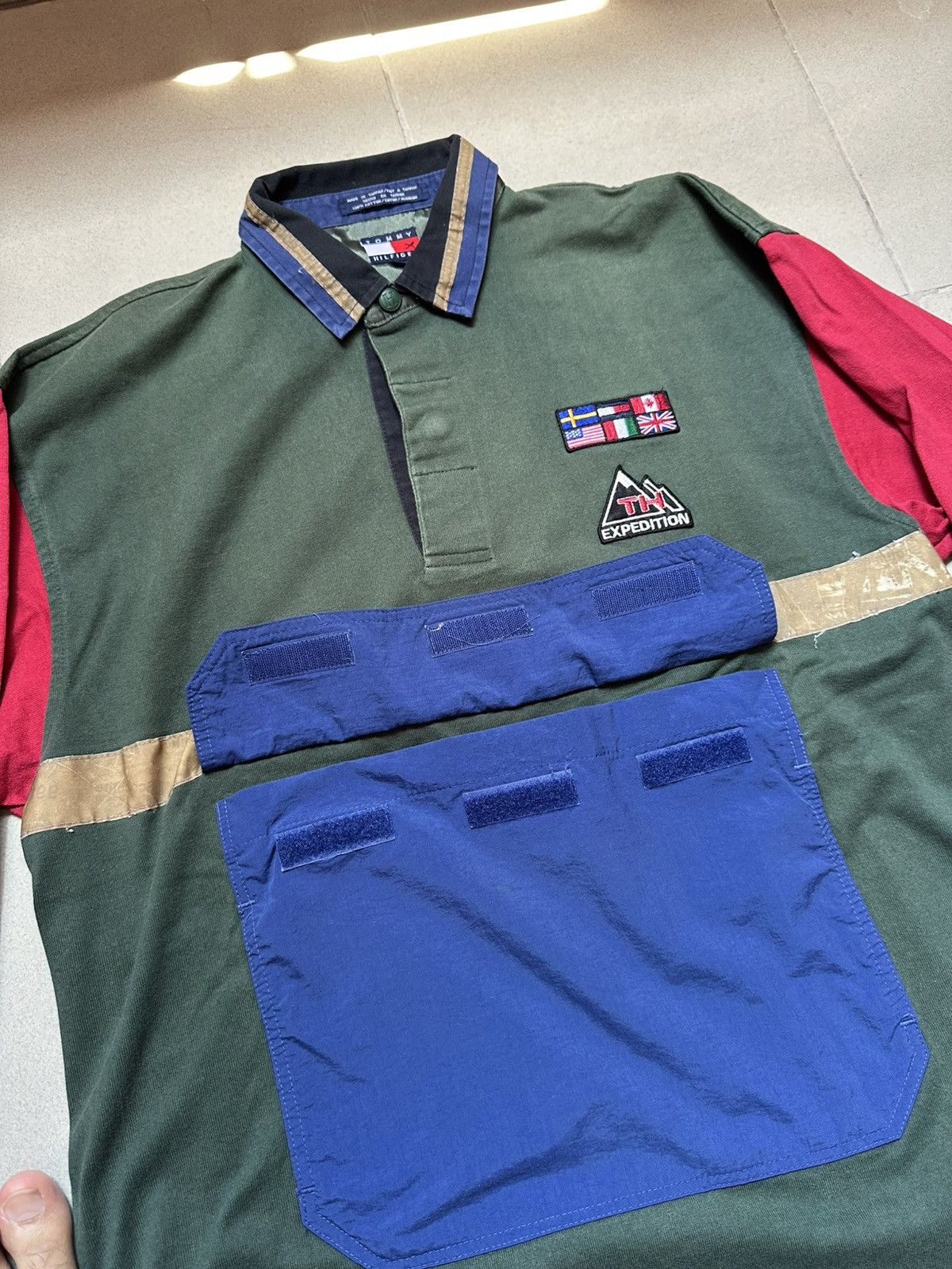 Tommy Hilfiger Vintage Tommy Hilfiger Sailing Polo Size US L / EU 52-54 / 3 - 6 Thumbnail