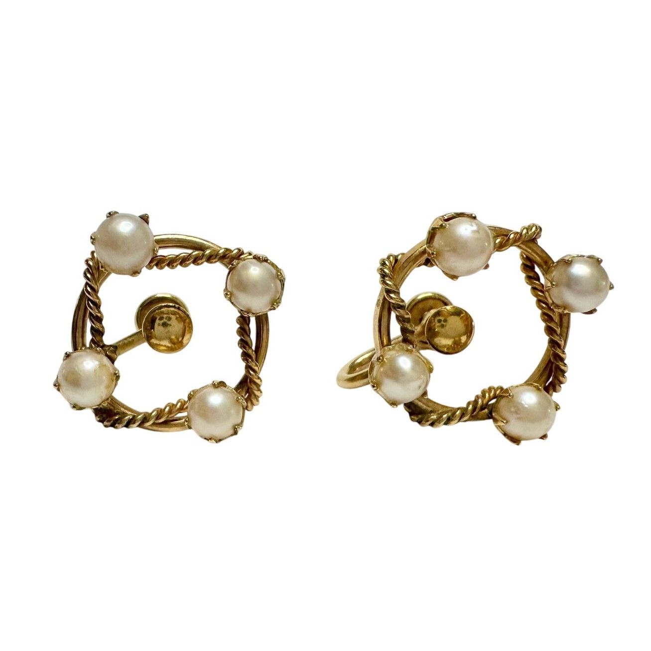 Other 1950's Henry Griffith & Sons Gold Filled Screw back Earrings Size ONE SIZE - 1 Thumbnail
