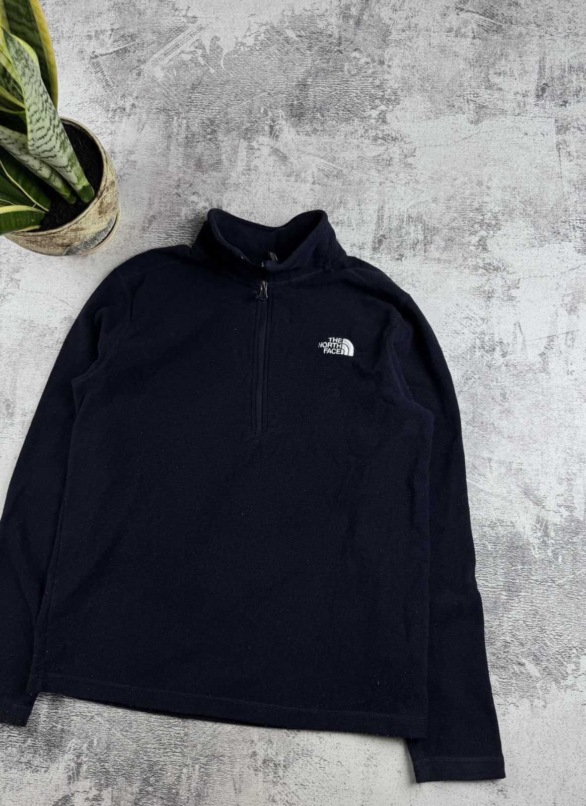 The North Face The North Face 1/3 1/4 Men’s L Outdoor Gorpcore Polartec Blue Fleece Pullover Size US L / EU 52-54 / 3 - 3 Thumbnail