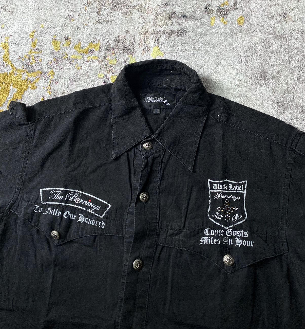 If Six Was Nine × Japanese Brand × Le Grande Bleu (L.G.B.) Bernings sho ifsix gothic style Size US L / EU 52-54 / 3 - 3 Thumbnail