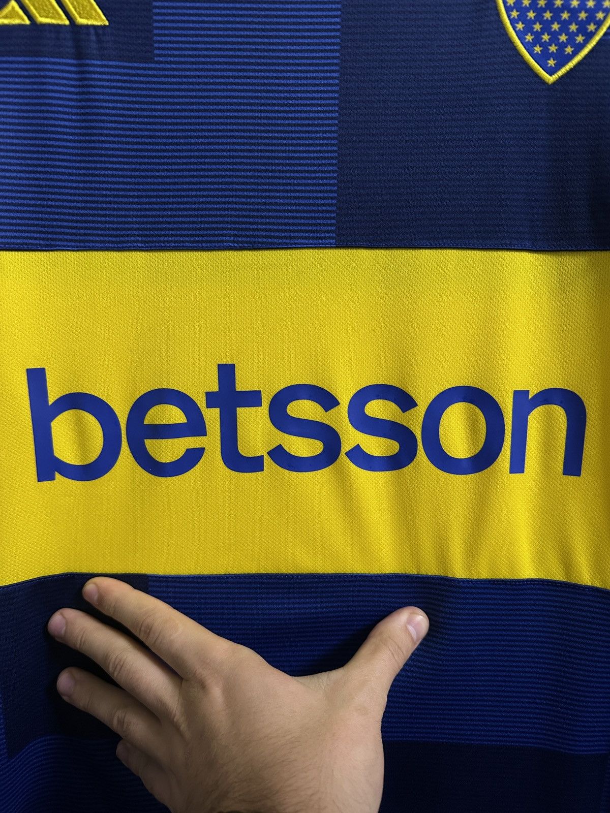 Adidas Rare New Soccer Jersey Boca Juniors Adidas 2023. Size US XL / EU 56 / 4 - 2 Thumbnail