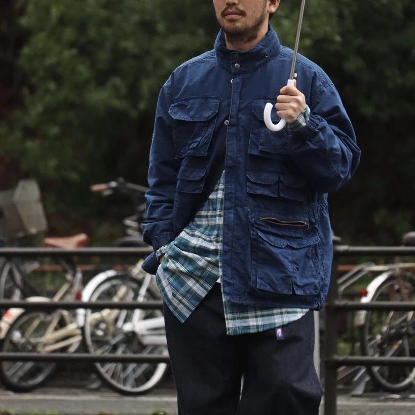 Nanamica × The North Face Purple Label THE NORTH FACE PURPLE LABEL Indigo  Field Jacke | Grailed