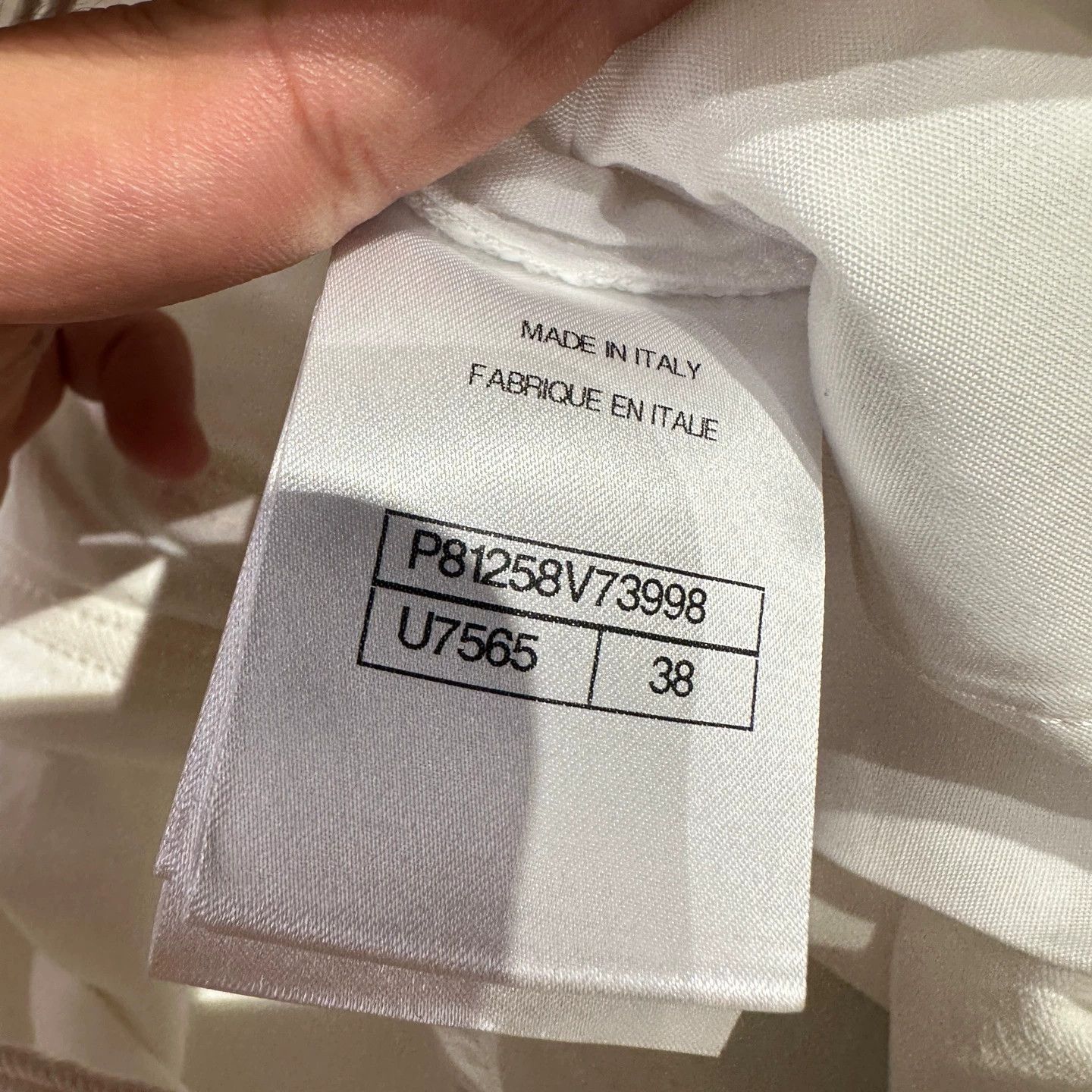 Chanel Chanel may669 26P White Logo Jeans 38 Cotton Size 27" / US 4 / IT 40 - 4 Thumbnail