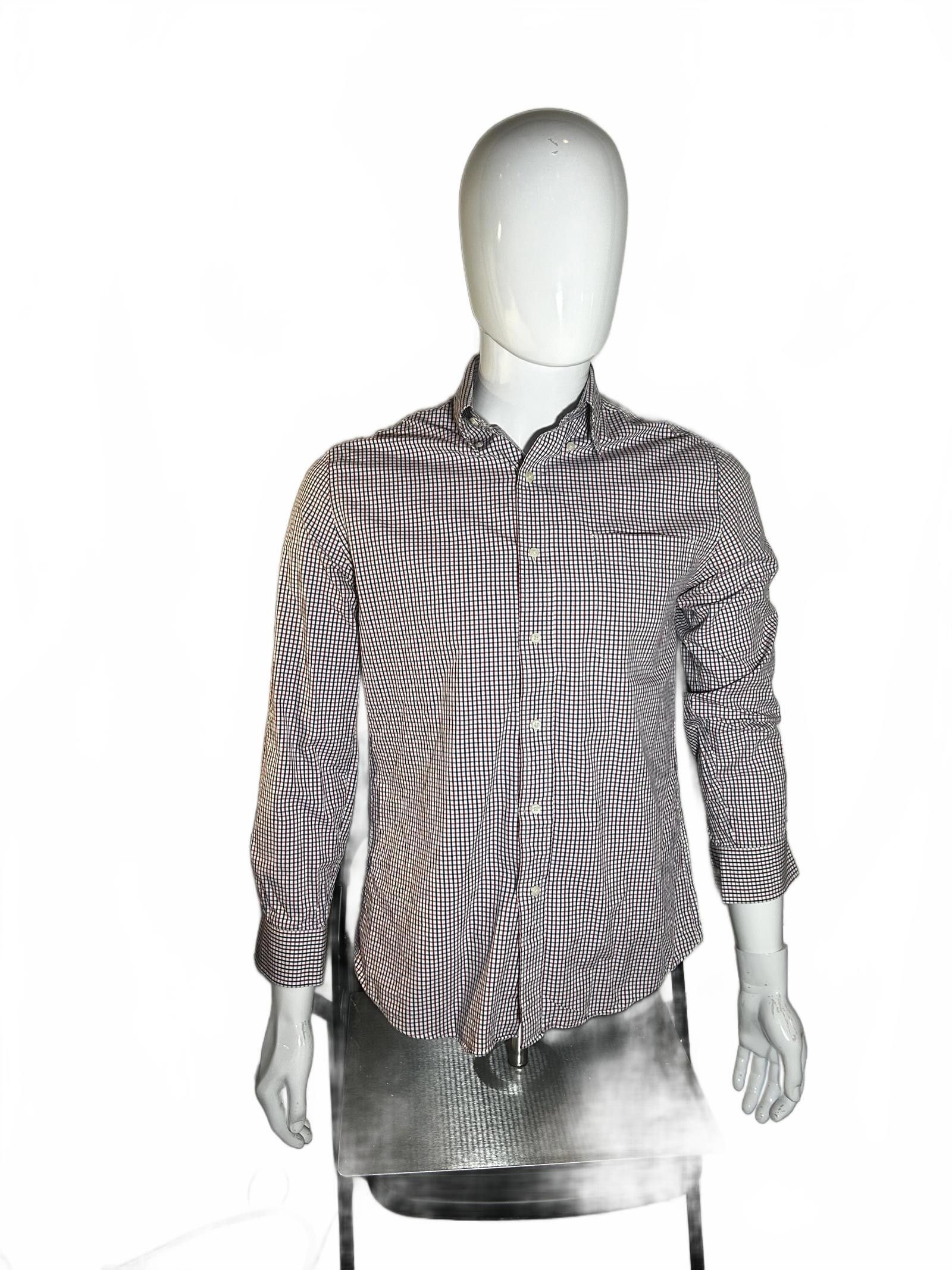 Tommy Hilfiger Tommy Hilfiger Slim Fit Check Shirt - Elegant Style Size US M / EU 48-50 / 2 - 2 Thumbnail