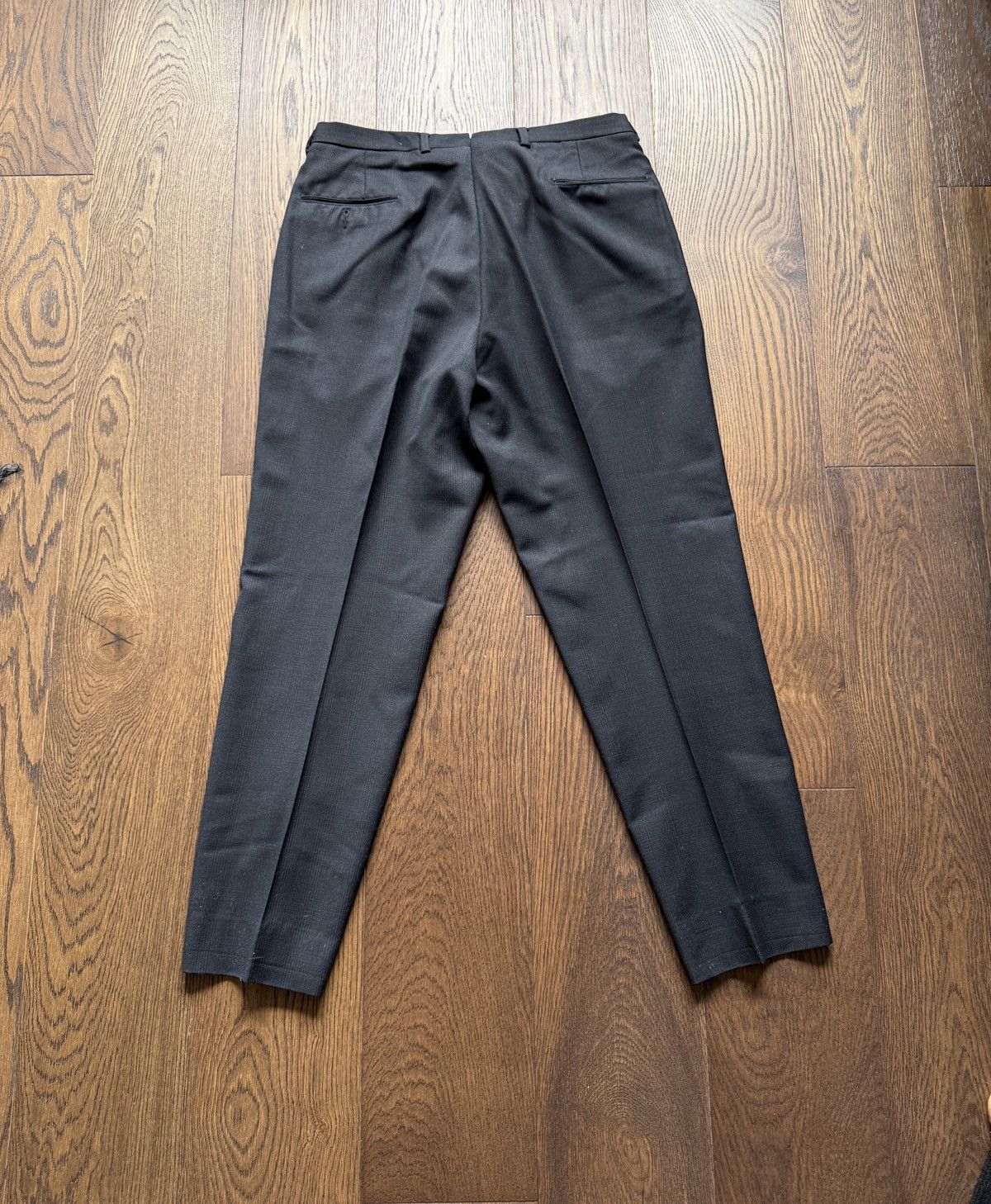 Vintage Vintage 50s Knit Wool Trousers Size US 35 - 8 Thumbnail