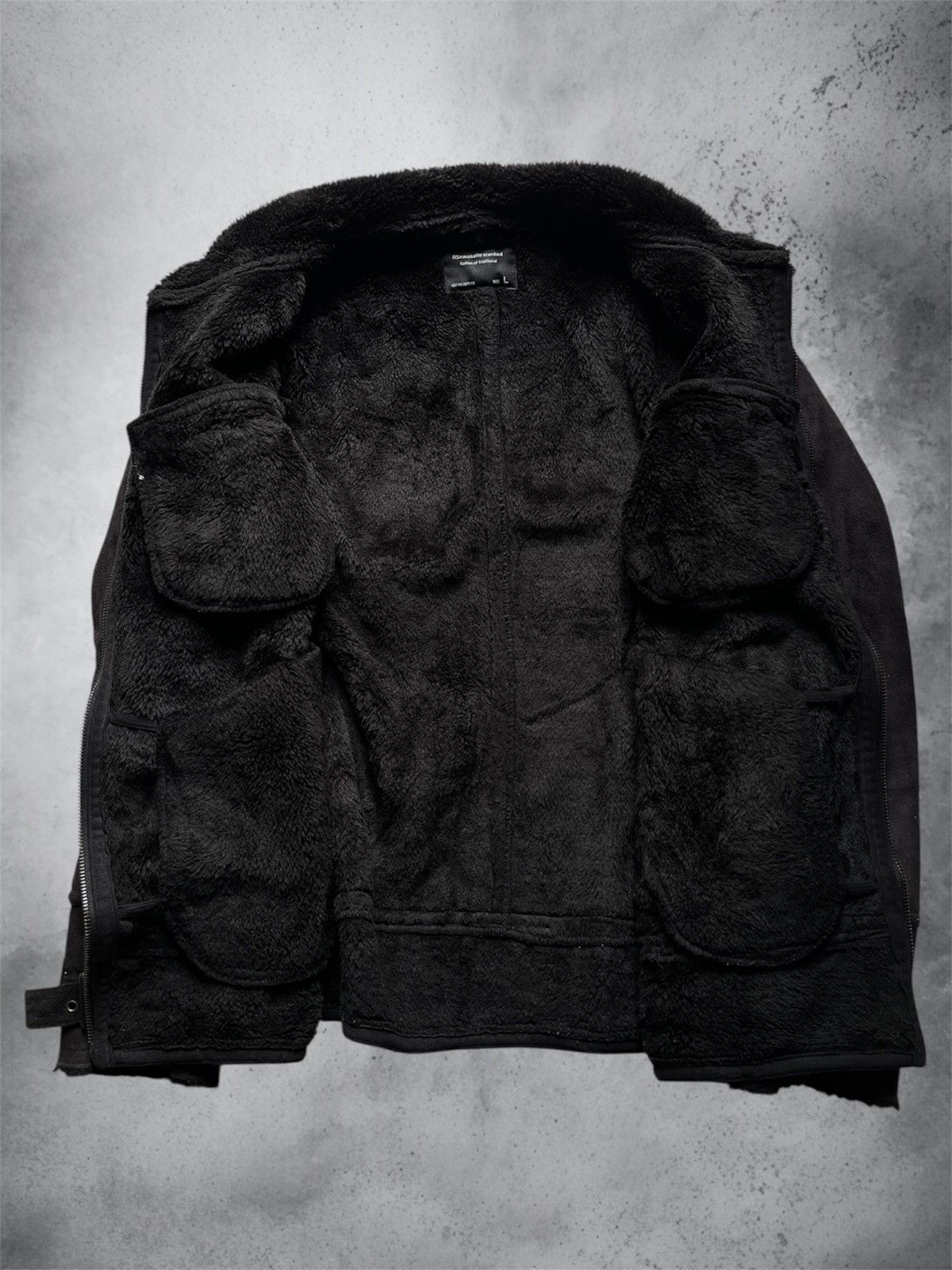 Japanese Brand 2000s RS/Roushatte standard faux fur velvet bondage jacket Size US L / EU 52-54 / 3 - 3 Thumbnail