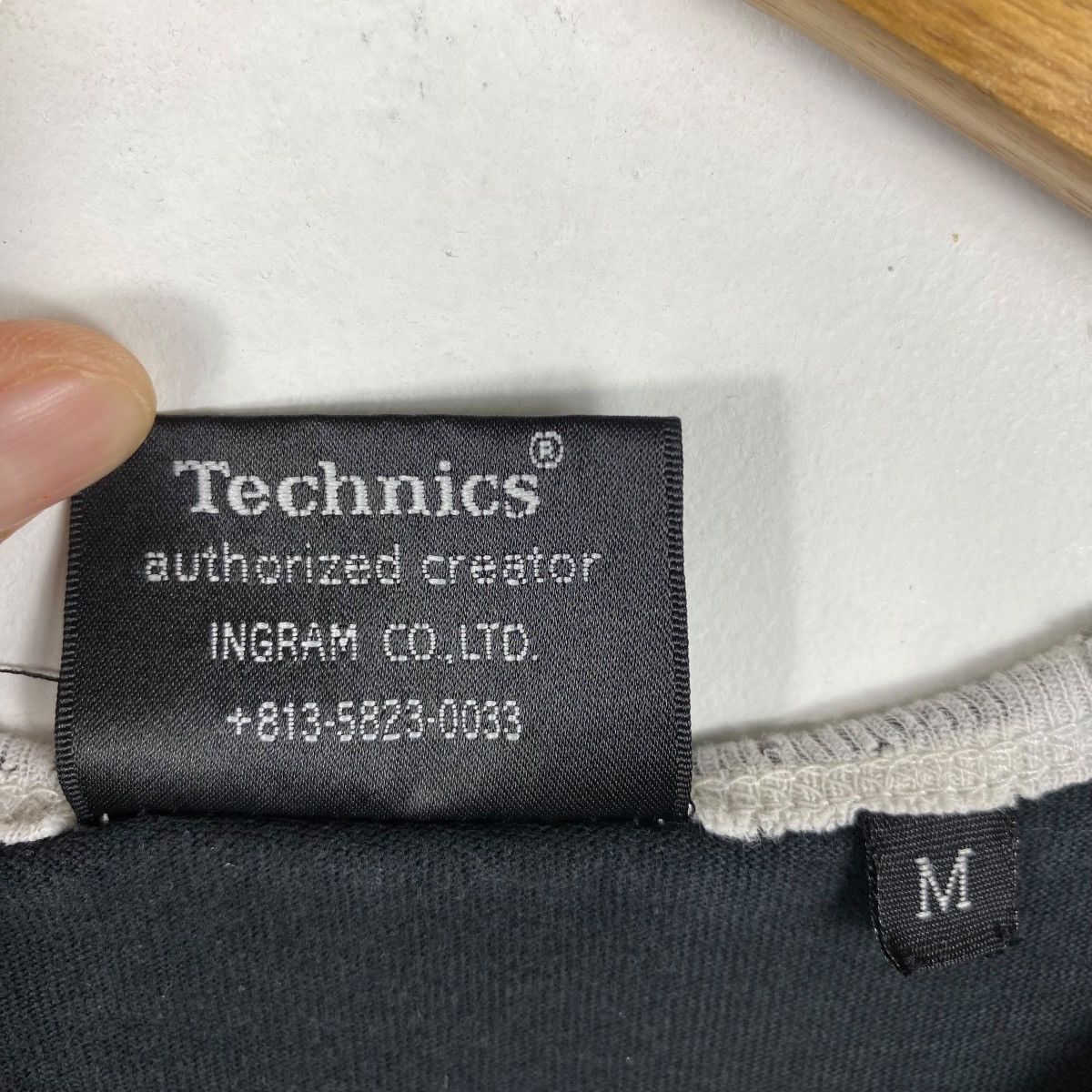 Vintage TECHNICS Box Logo Graphic Distressed Tee Shirt Medium Size Size US M / EU 48-50 / 2 - 8 Thumbnail