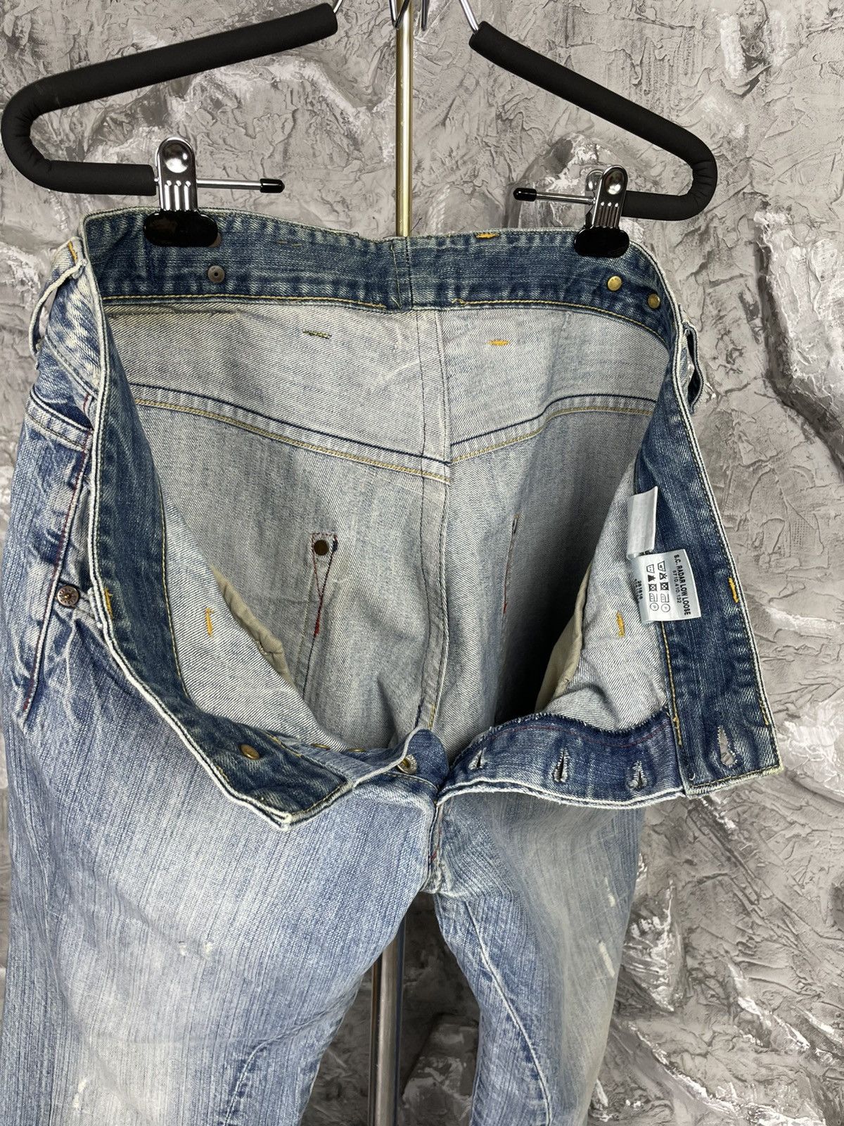 G-Star Vintage G-Star Fade Distressed Denim Jeans Y2K DG Japan Vibe Size US 36 / EU 52 - 18 Thumbnail