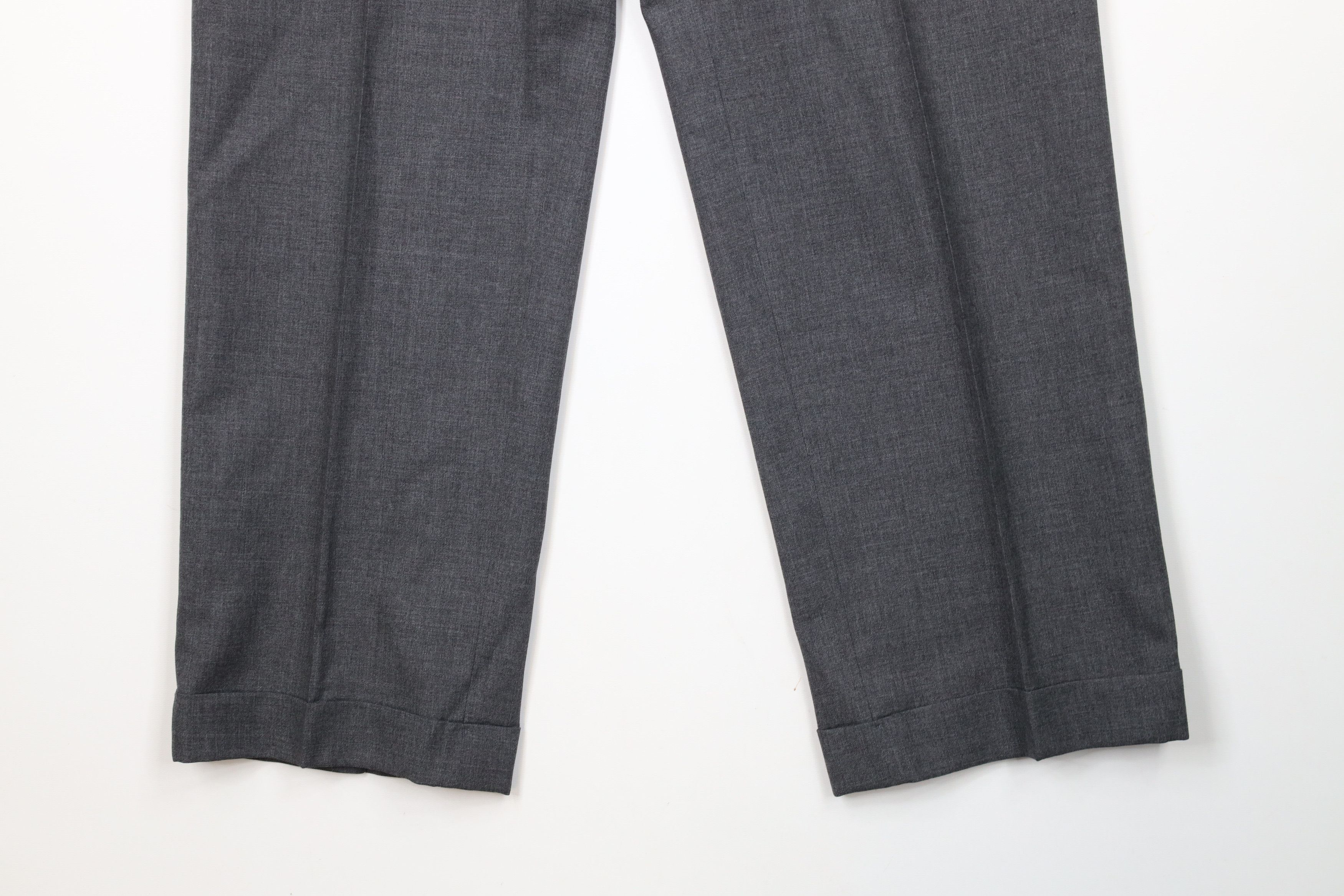 Brooks Brothers × Vintage Vintage 70s 80s Brooks Brothers Chino Pants Heather Gray USA Size US 32 / EU 48 - 4 Thumbnail