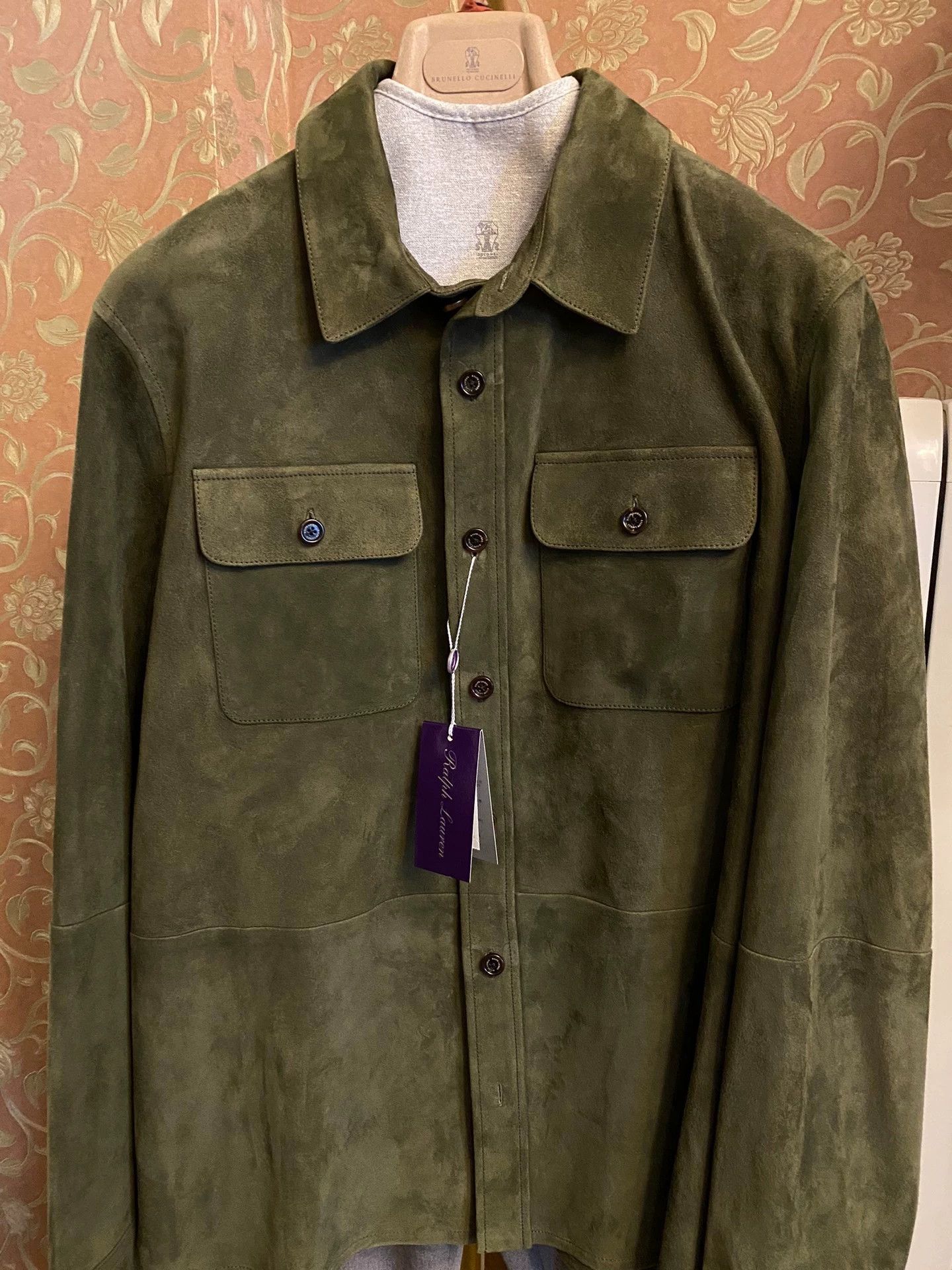 Polo Ralph Lauren Ralph Lauren Purple Label Italian Lambskin Jacket Size US M / EU 48-50 / 2 - 3 Thumbnail