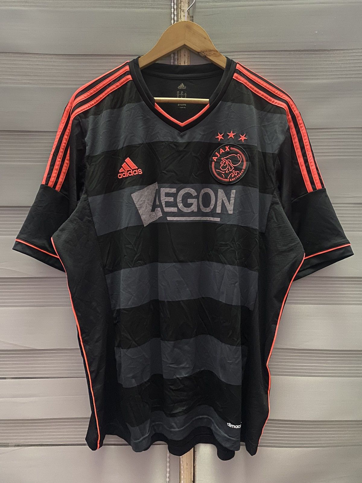 Adidas Ajax Amsterdam 2013/2014 Away Football Jersey Size US XL / EU 56 / 4 - 1 Thumbnail