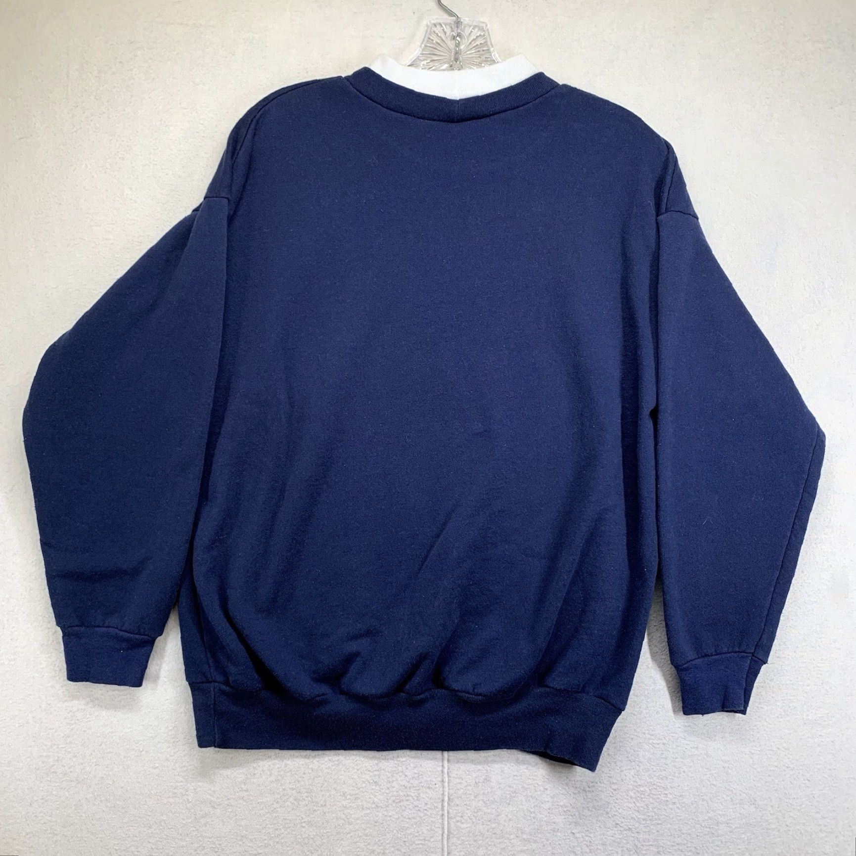 Vintage VINTAGE Nutcracker Sweatshirt Unisex Adults Small Blue Crew Neck Pullover Long Sleeve Graphic Print Nature 80s 90s Hiking Outdoor Size US S / EU 44-46 / 1 - 2 Thumbnail