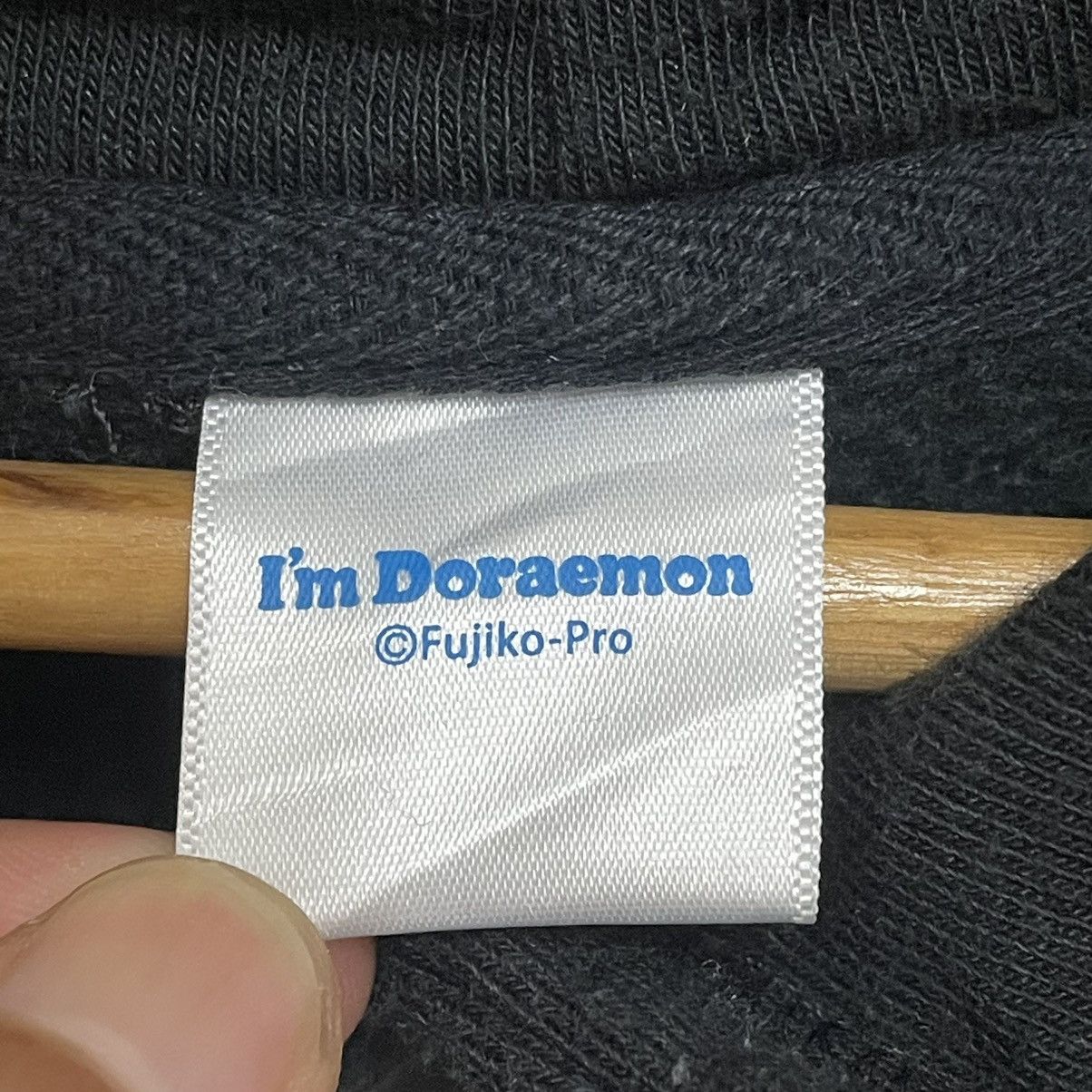 Anime I AM DOREAMON BIG LOGO PULLOVER HOODIE Size US M / EU 48-50 / 2 - 8 Thumbnail