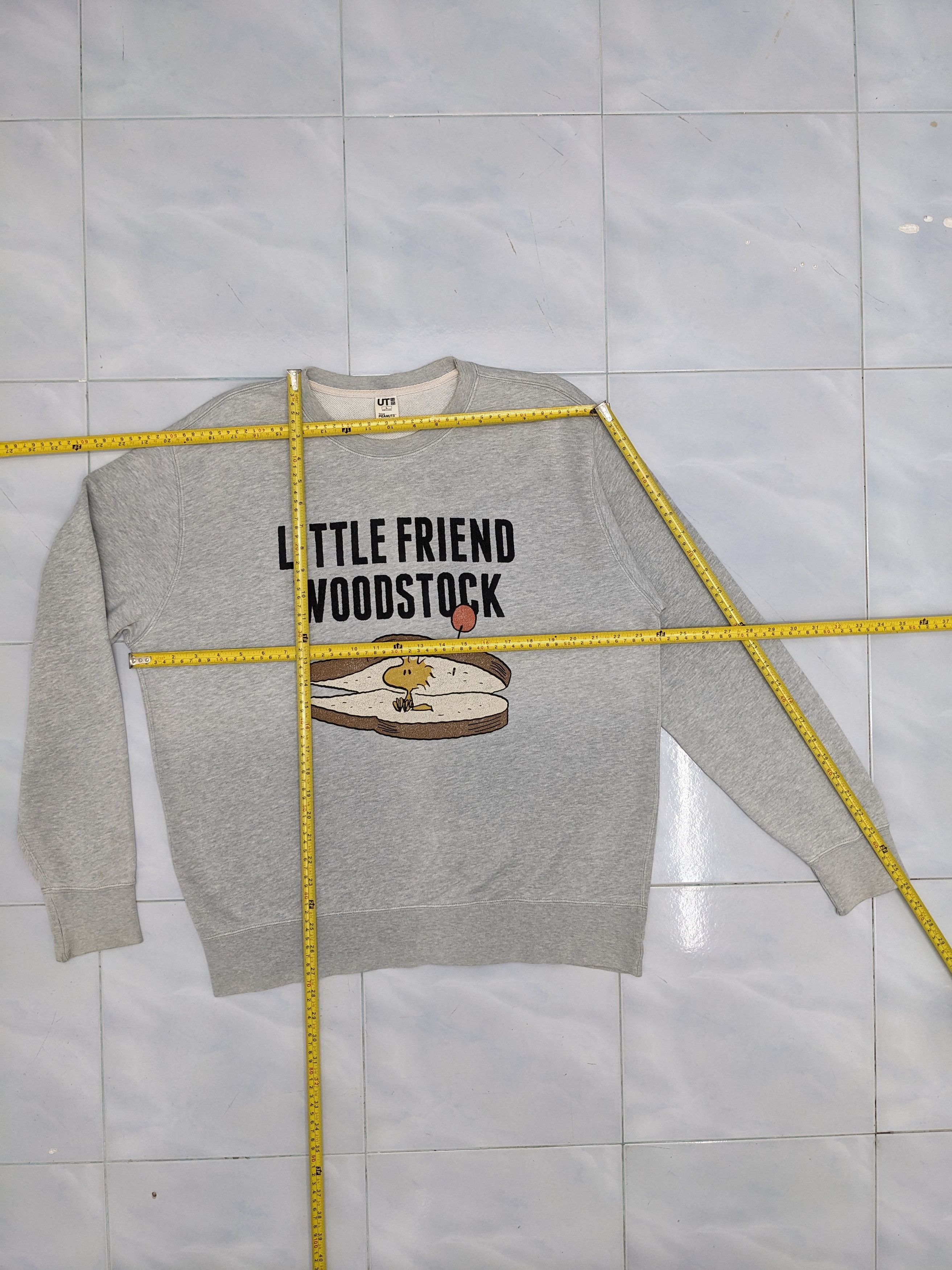 Japanese Brand × Peanuts JAPANESE BRAND X PEANUTS LITTLE FRIEND WOODSTTOCK SWEATSHIRT Size US L / EU 52-54 / 3 - 7 Thumbnail