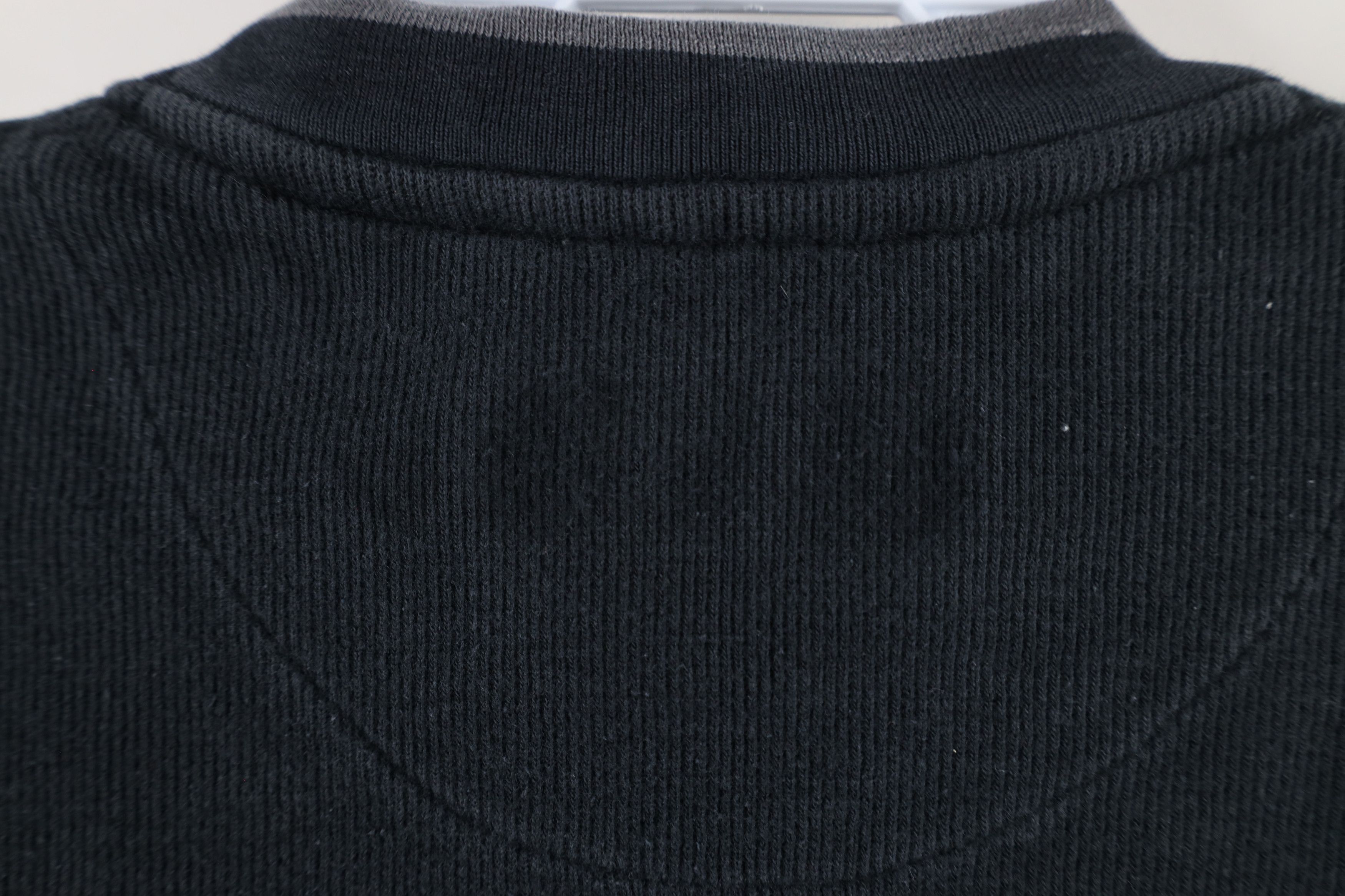 Vintage Vintage 90s Streetwear Block Ribbed Knit Long Sleeve T-Shirt Size US XL / EU 56 / 4 - 7 Thumbnail