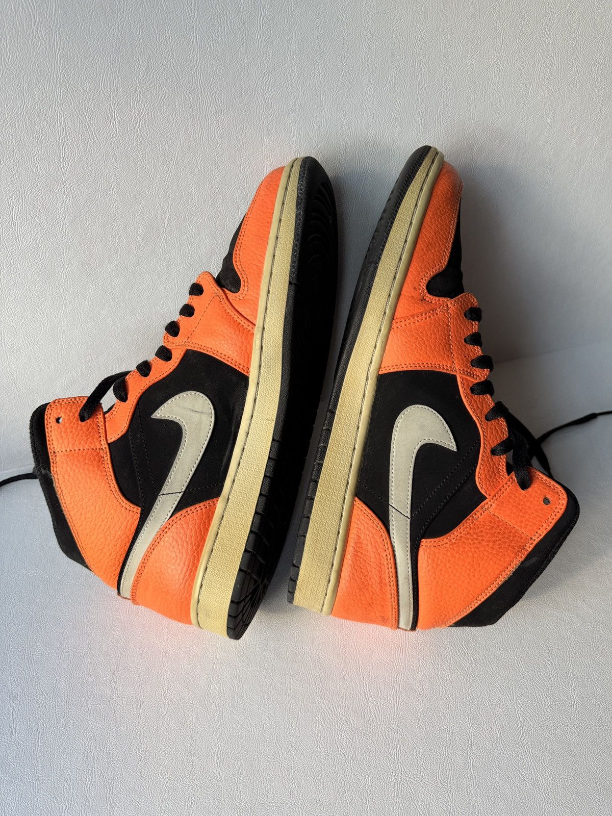 Jordan Brand Jordan 1 Black Cone US M 11.5 2018 Florescent Orange Nike Size US 11.5 / EU 44-45 - 10 Thumbnail
