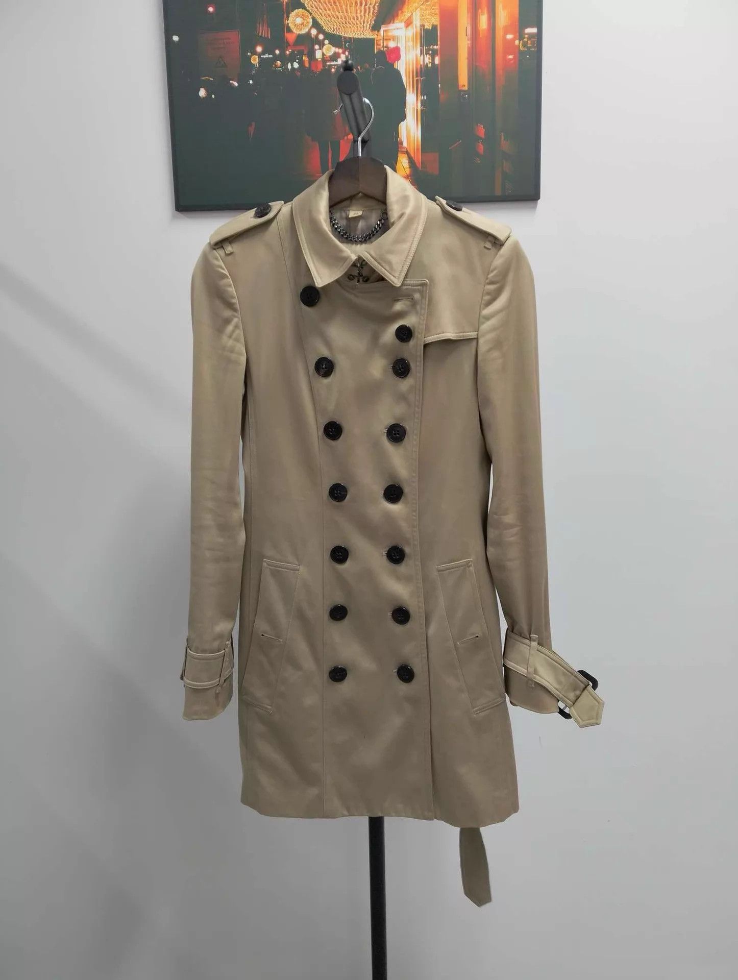 Burberry BURBERRY Double Breasted Trench Coat UK8 98 New Size M / US 6-8 / IT 42-44 - 1 Thumbnail