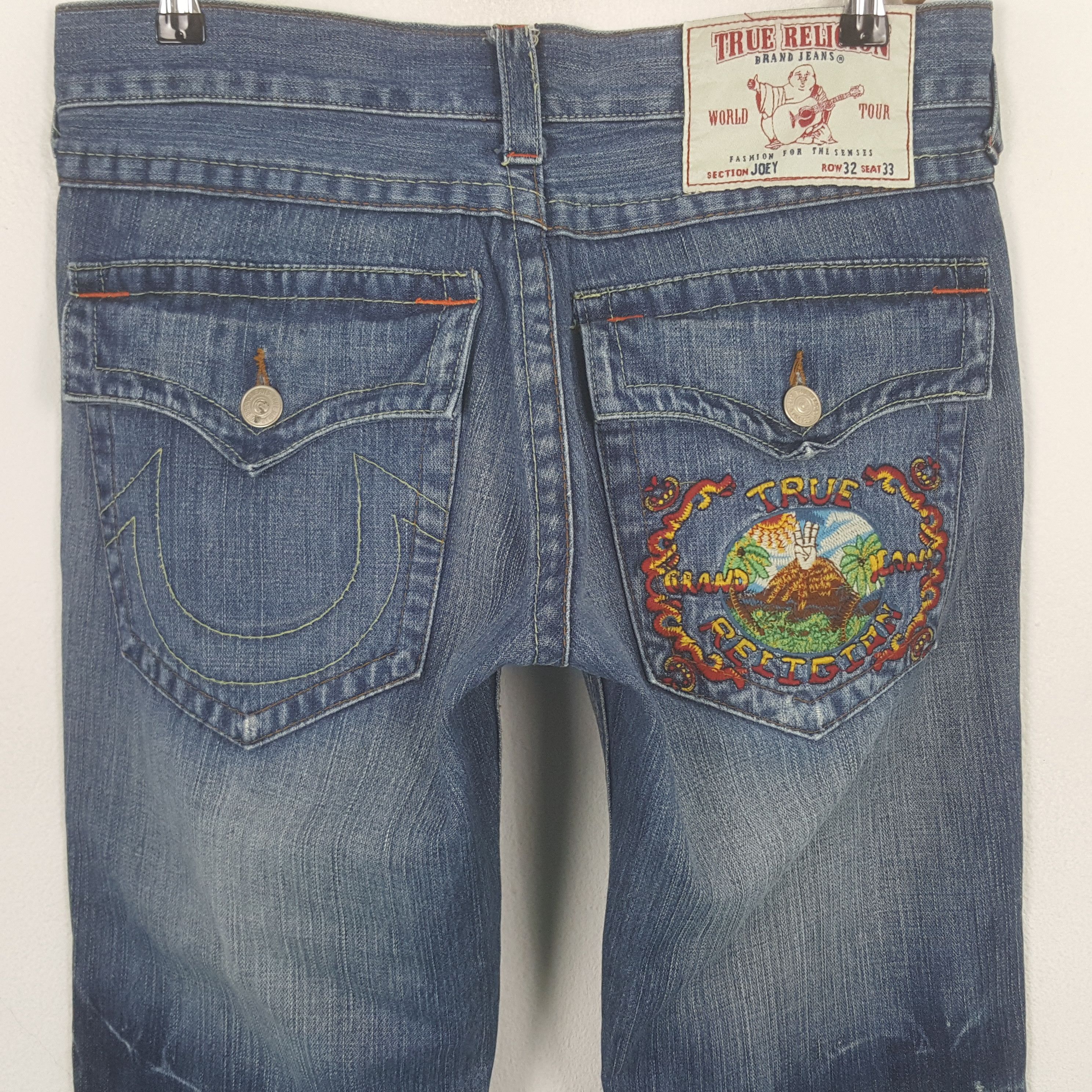 True Religion Vintage Truw Religion American Bootcut Denim Jeans C297N15 Size US 32 / EU 48 - 5 Thumbnail