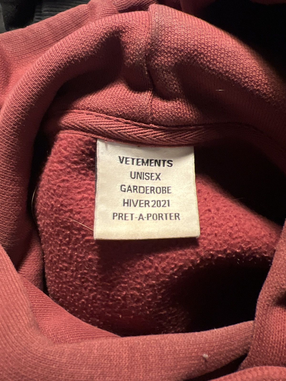 Vetements Vetements FW2021 hoodie Size US M / EU 48-50 / 2 - 5 Thumbnail