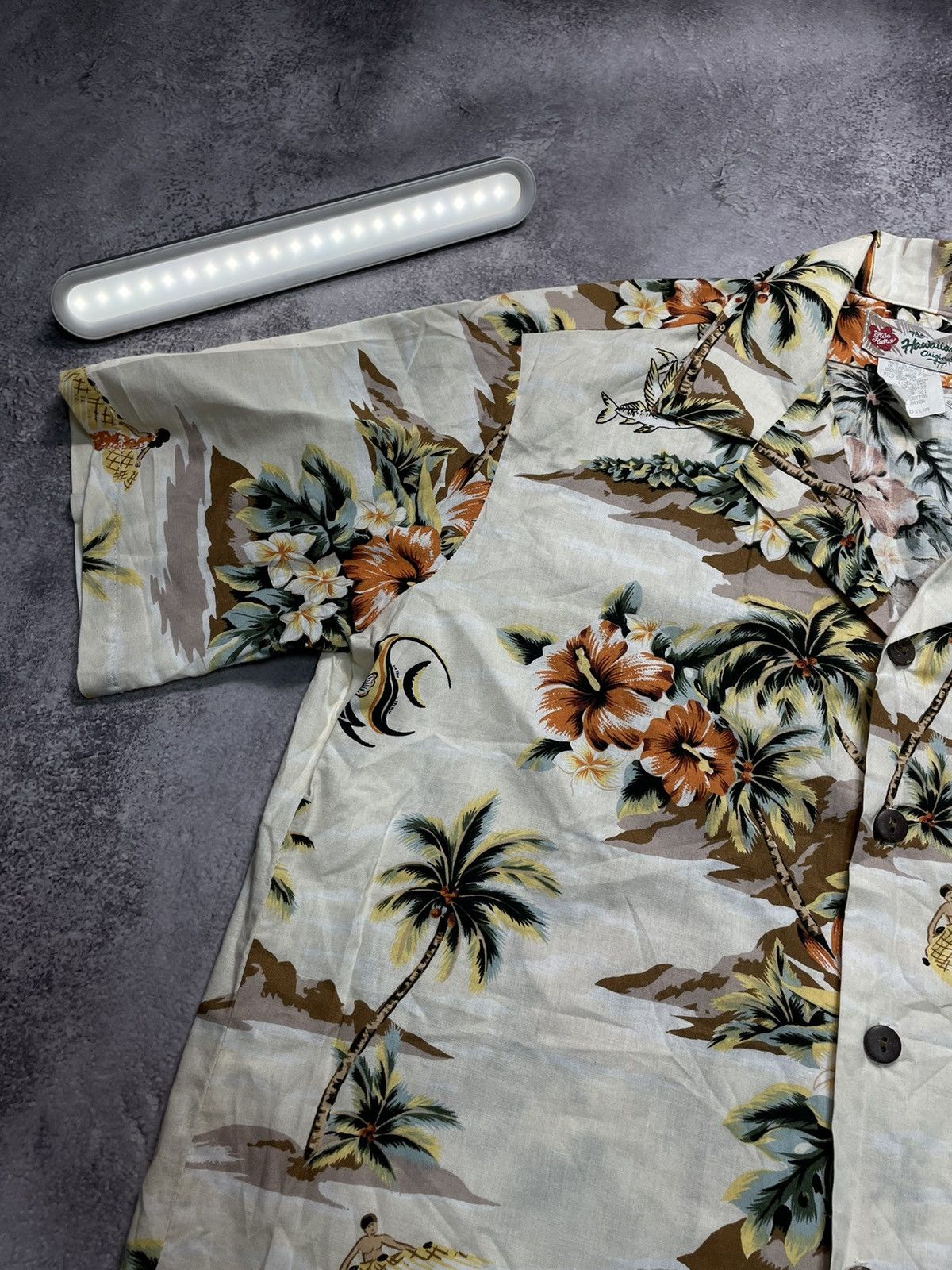 Vintage Archive Vintage Hawaiian Floral Camp Collar M Size US M / EU 48-50 / 2 - 4 Thumbnail