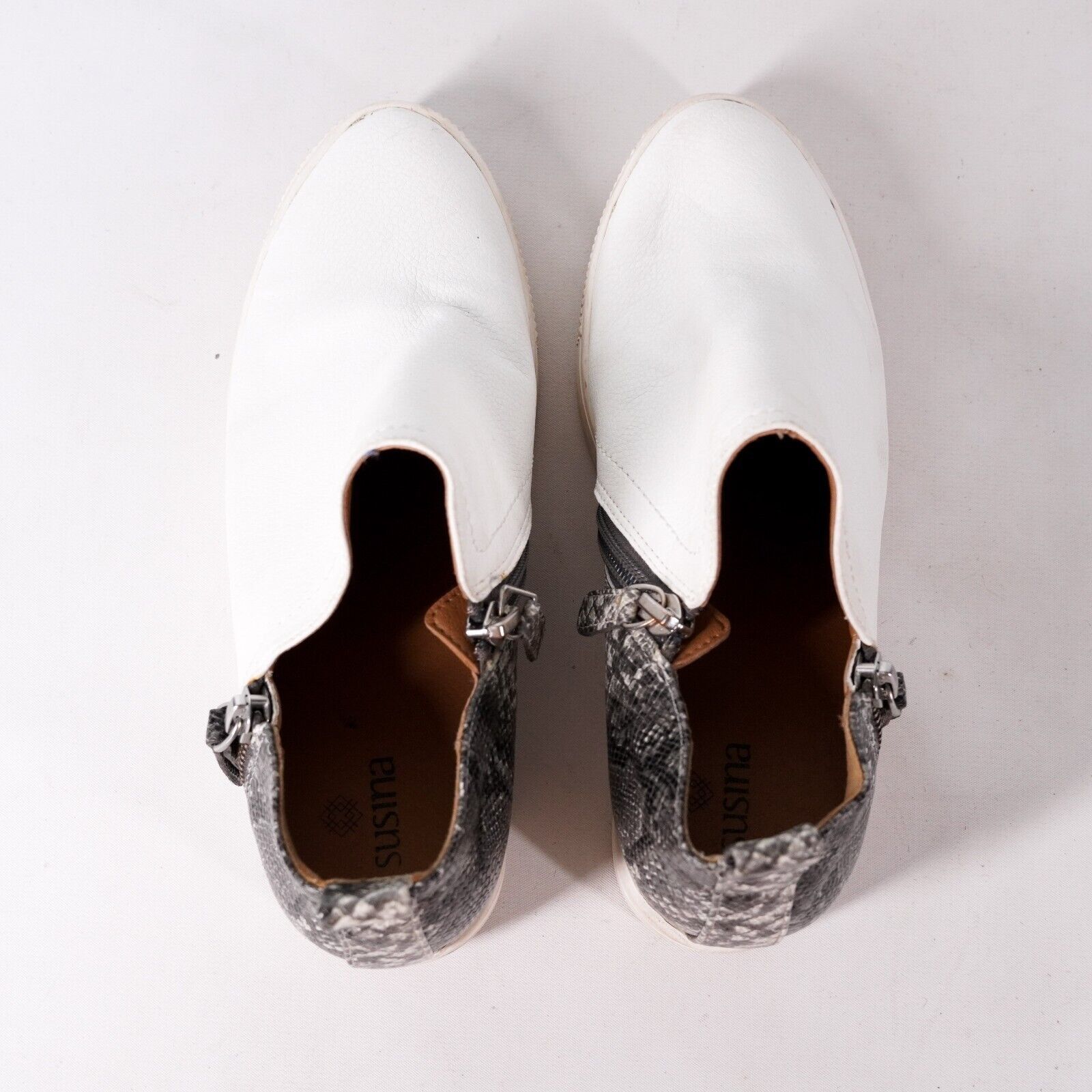 Other Reptile Snake Skin Shoes Sneakers w/ Zippers Women's 5 1/2M Size US 5.5 / IT 35.5 - 6 Thumbnail