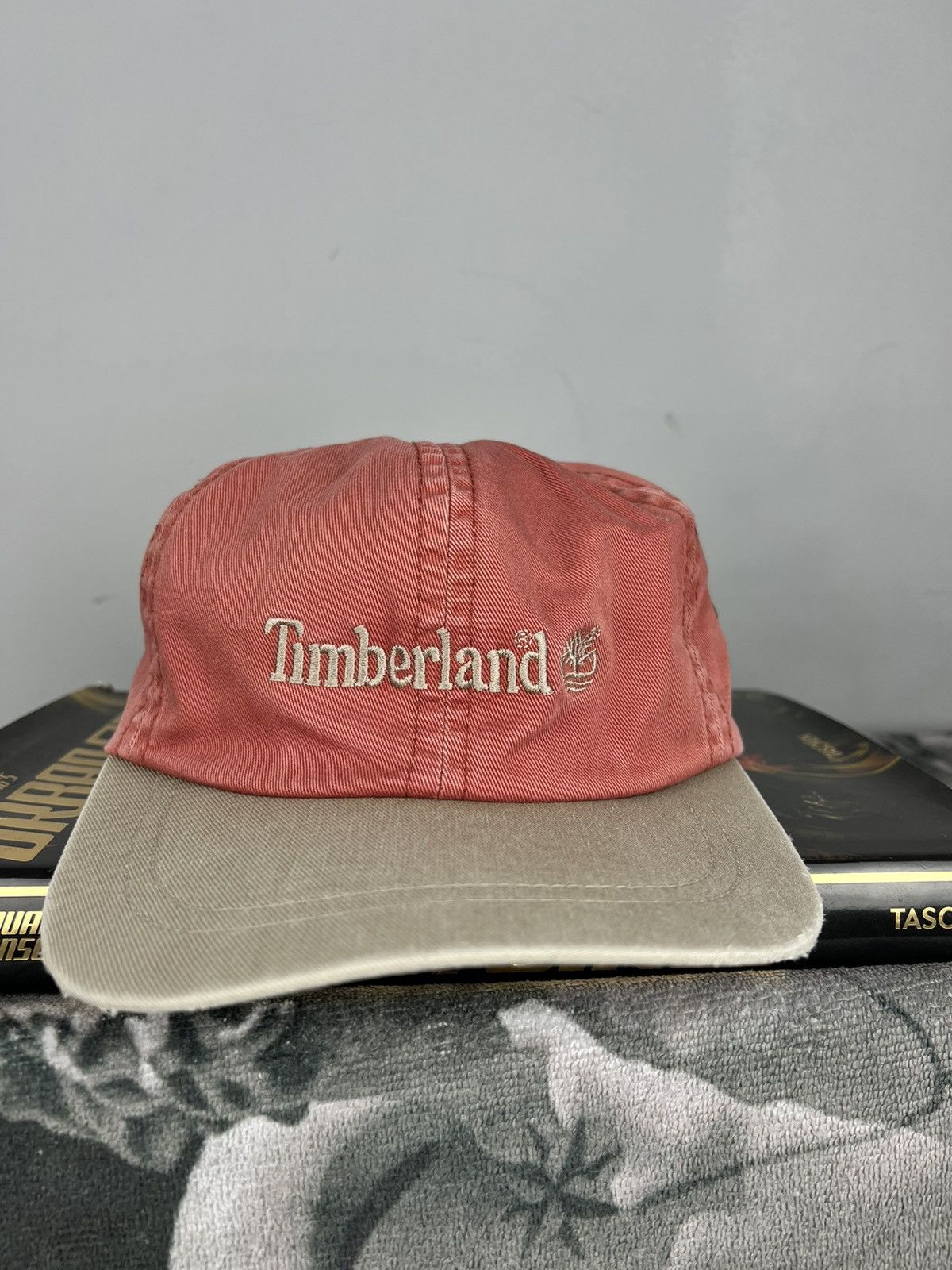 Timberland × Vintage Timberland Vintage Dadhat Cat Leather belt Weathergear faded Size ONE SIZE - 1 Thumbnail