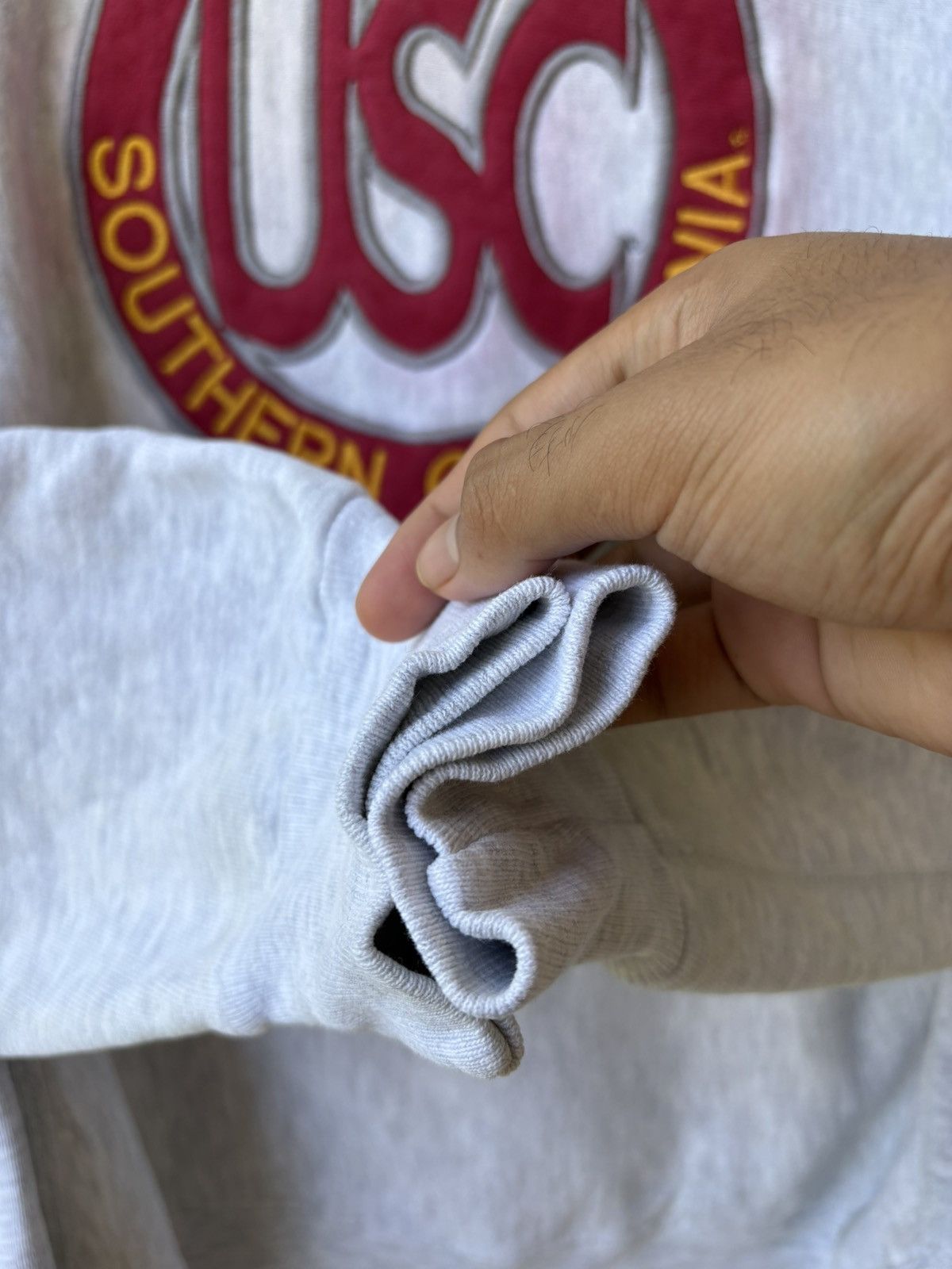 Vintage Vintage 90s USC Trojan Crewneck Sweatshirt Size US M / EU 48-50 / 2 - 6 Thumbnail