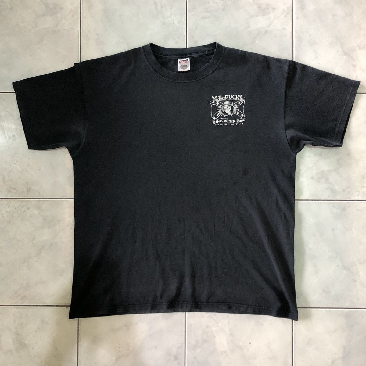 Vintage M.R. Ducks Bike Week 2006 ocean city, maryland Bikers Motor Size US XL / EU 56 / 4 - 17 Thumbnail