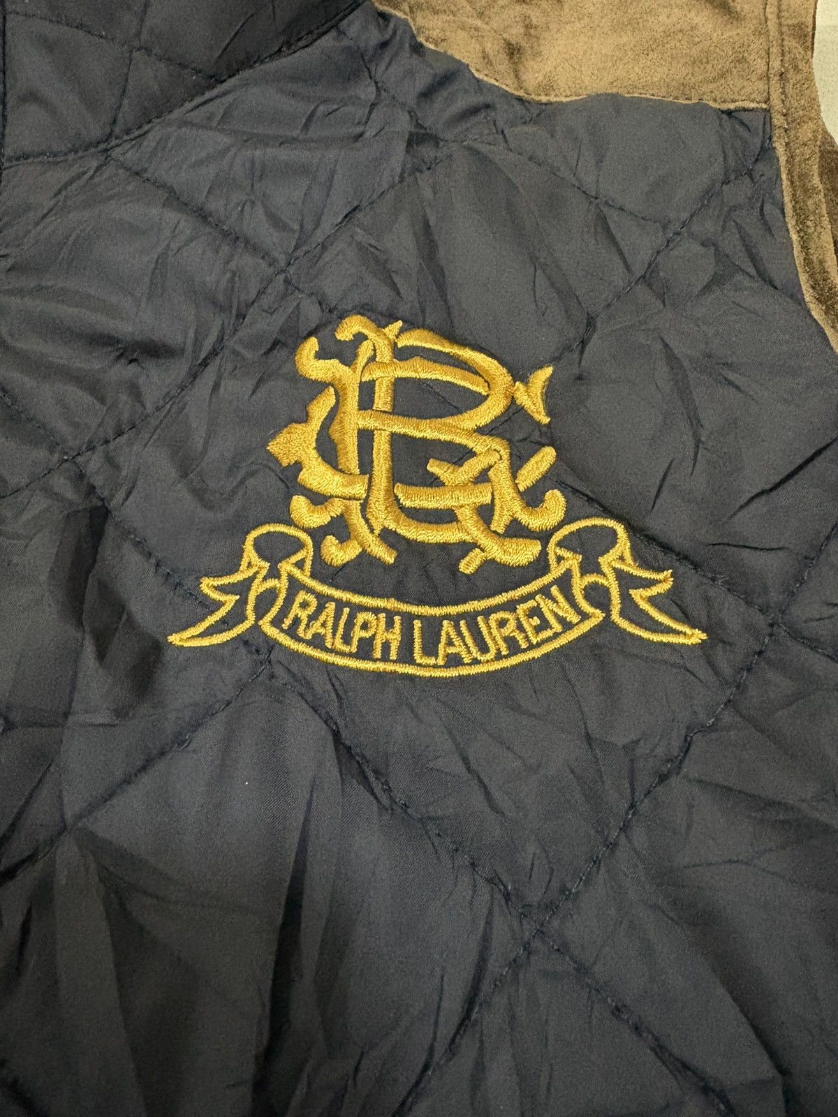 Ralph Lauren Ralph Lauren Cinch-Back Navy Quilted Vest Size US M / EU 48-50 / 2 - 5 Thumbnail