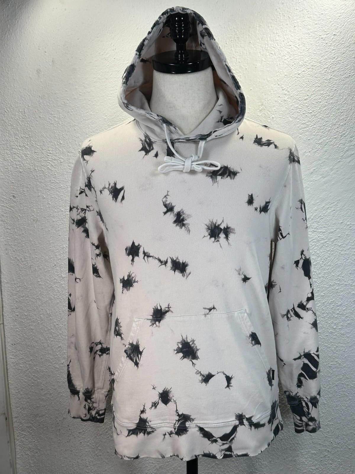 Lucky Brand Lucky Brand Men's Small White Graphic Print Hoodie Size US S / EU 44-46 / 1 - 1 Thumbnail