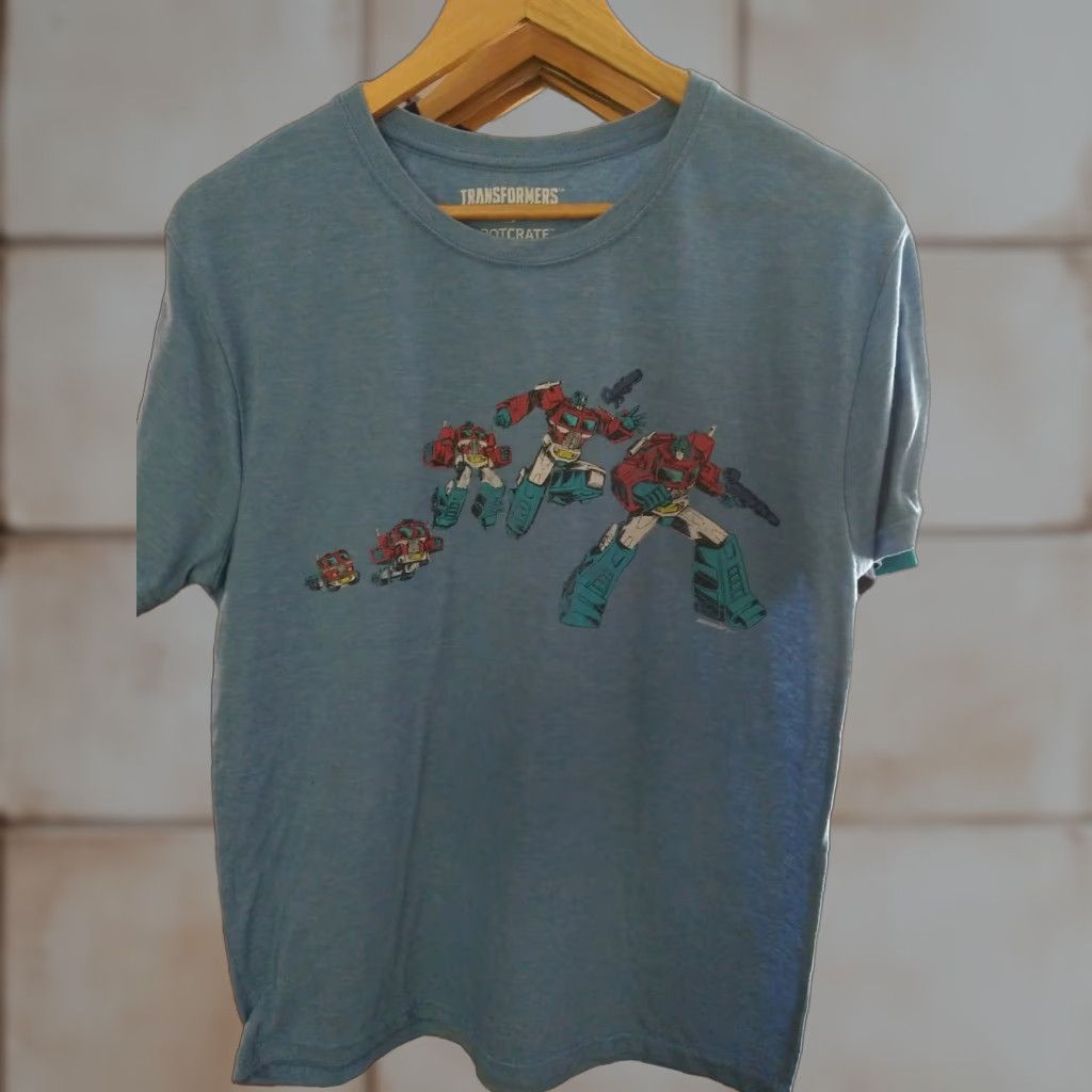 Vintage VINTAGE Loot Crate Transformers T-shirt Men M Nice Fade Blue Size US M / EU 48-50 / 2 - 1 Thumbnail