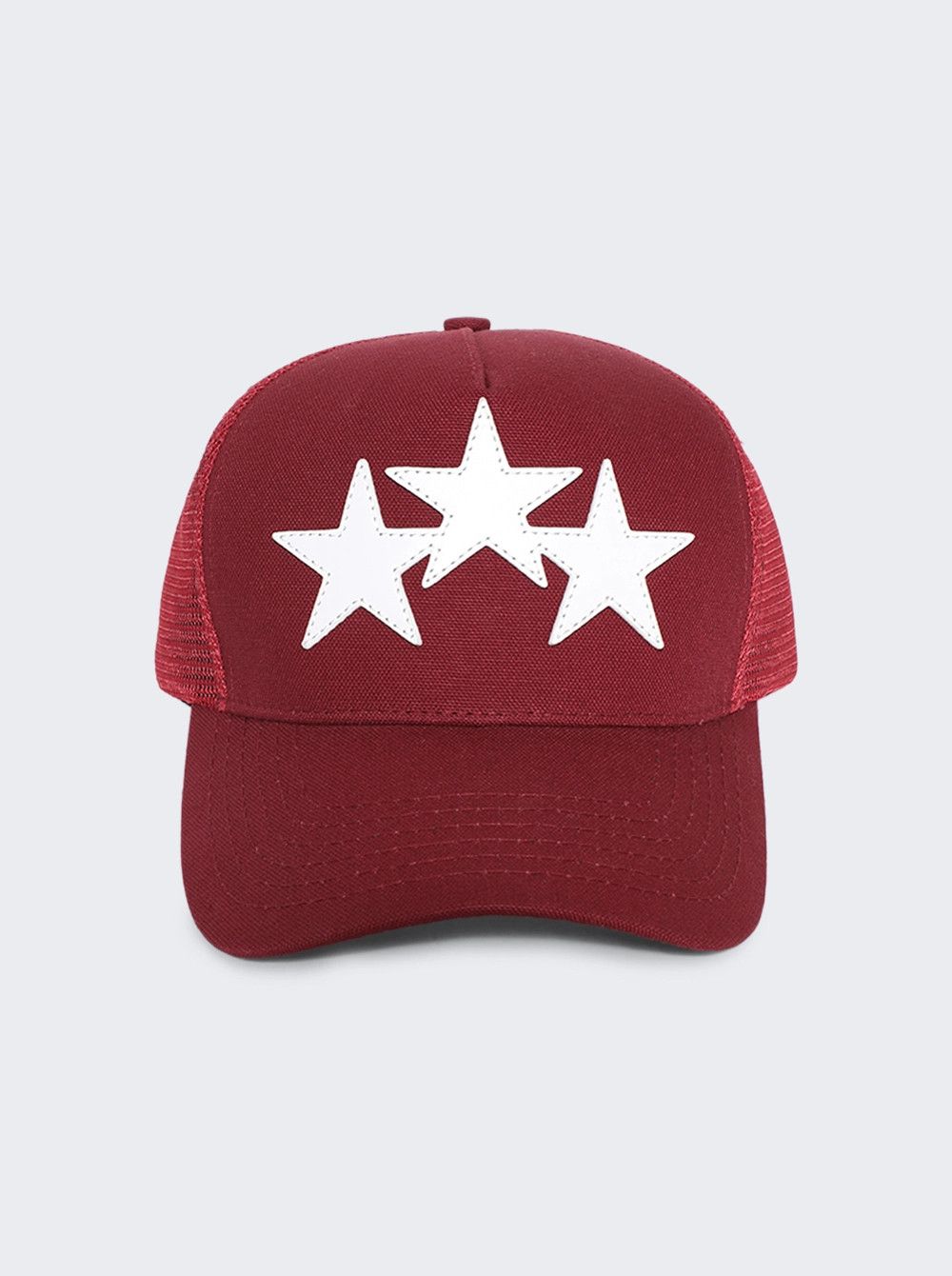 Amiri o1orln1125 Size: OS / 3 Star Cotton Trucker Hat / Cap Size ONE SIZE - 2 Thumbnail
