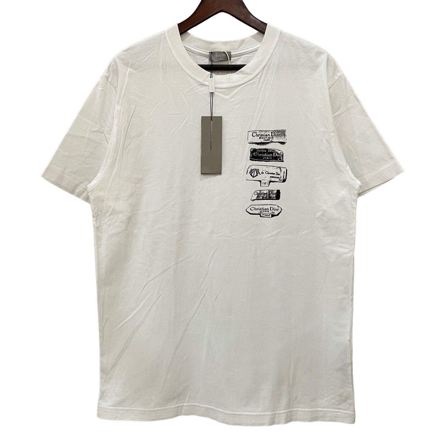 Dior Dior Multiple Graphic Print Logo T-Shirt Size M Size US M / EU 48-50 / 2 - 1 Thumbnail