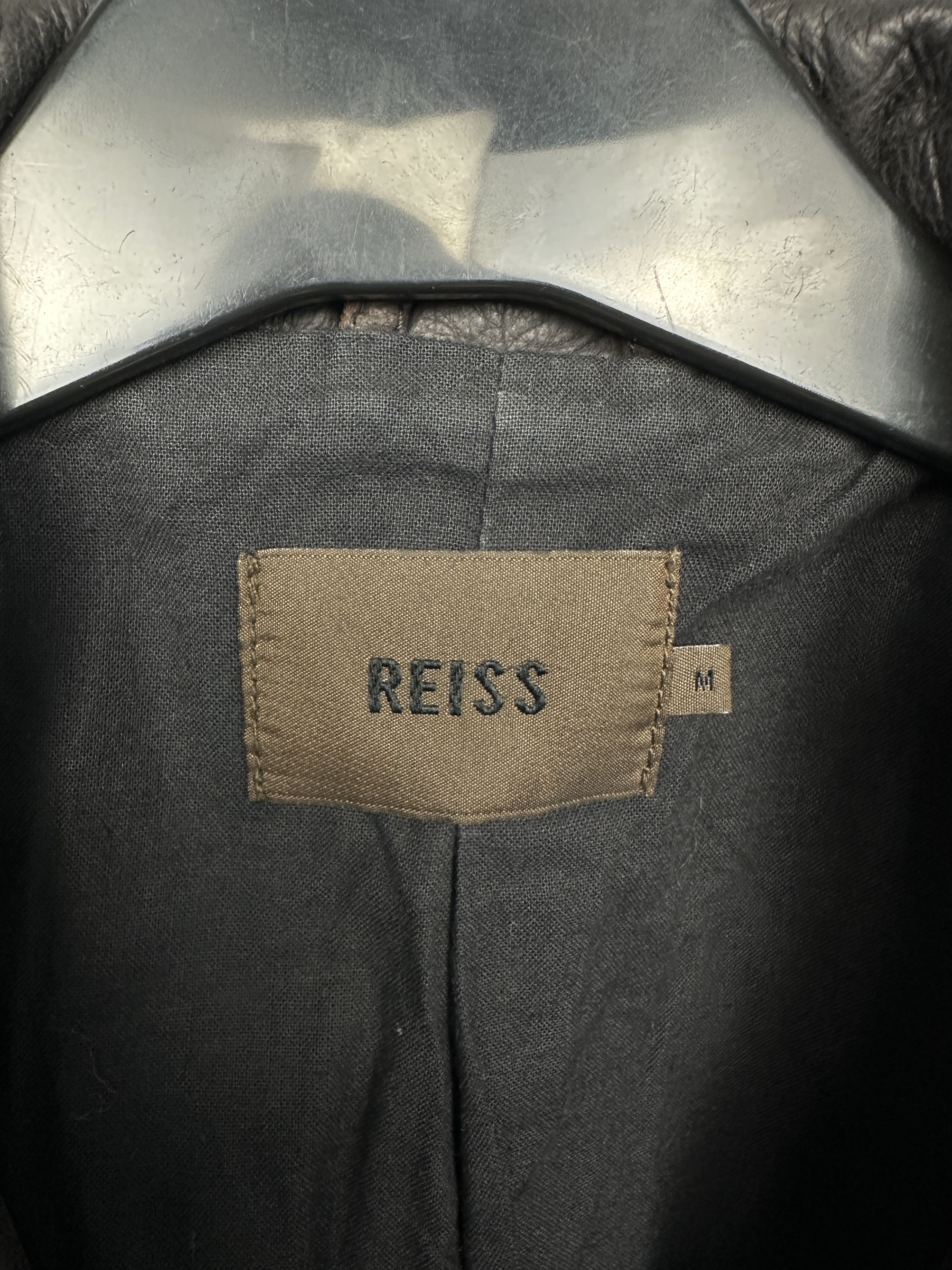 Reiss Reiss Mens Leather Jacket Size US M / EU 48-50 / 2 - 3 Thumbnail