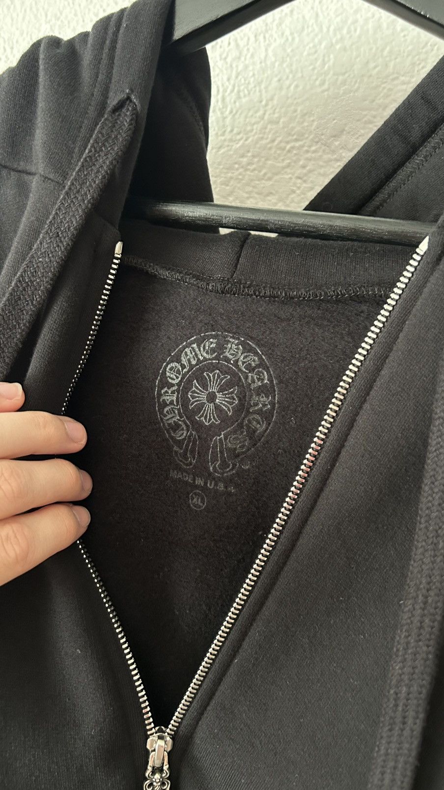 Chrome Hearts Chrome Hearts Olive Zip Up Hoodie Size US XL / EU 56 / 4 - 16 Thumbnail