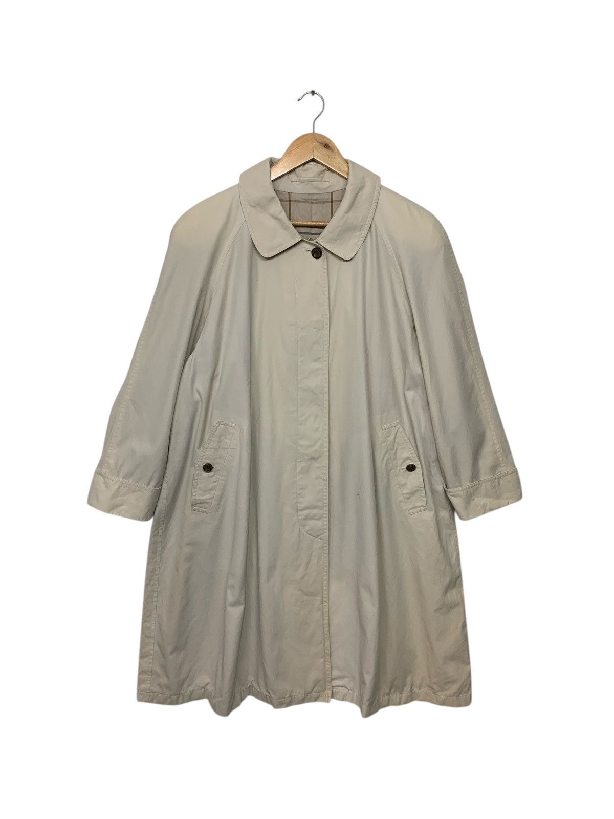 Burberry Rare Vintage 90's Burberry's Button Ups Long Jacket Size US L / EU 52-54 / 3 - 2 Thumbnail