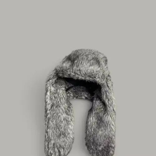 Japanese Brand Japanese Vintage Trapper Fuzzy Ushanka Mohair Hat Size ONE SIZE - 4 Thumbnail