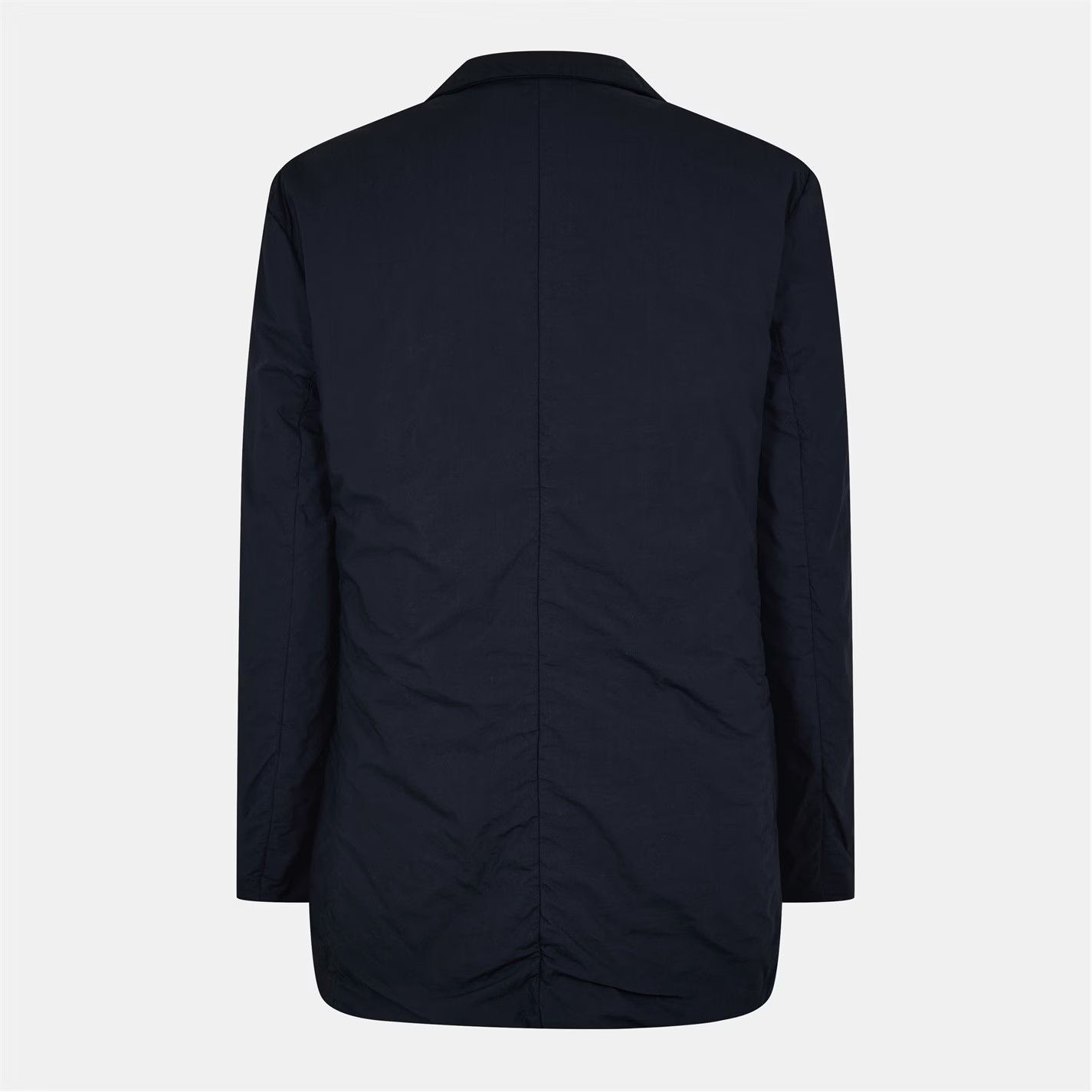 Dries Van Noten o1g2r1mq0426 Blunton Cotton Long Sleeve Blazer in Navy Size US M / EU 48-50 / 2 - 2 Thumbnail