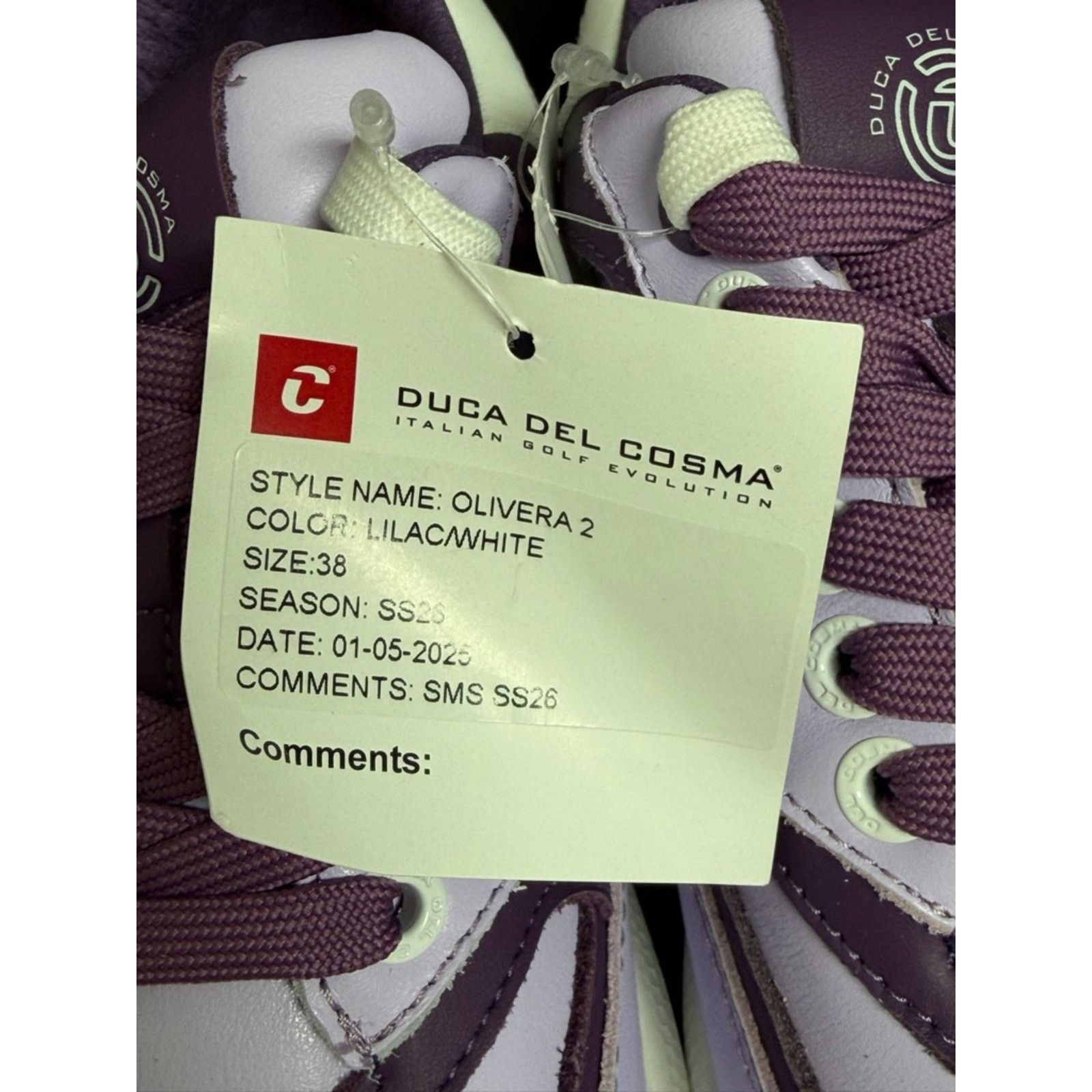 Other DUCA DEL COSMA OLIVERA 2 WATERPROOF GOLF SHOES 7.5 RARE $249 Size US 7.5 / IT 37.5 - 5 Thumbnail