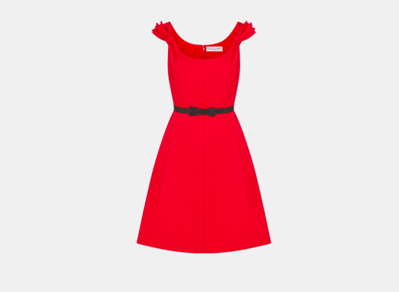 o1w1db11225 451R32 Mini Dress in Red