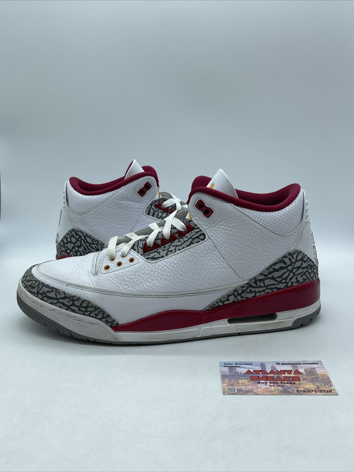 Jordan Brand Air Jordan 3 cardinal red Size US 13 / EU 46 - 1 Thumbnail