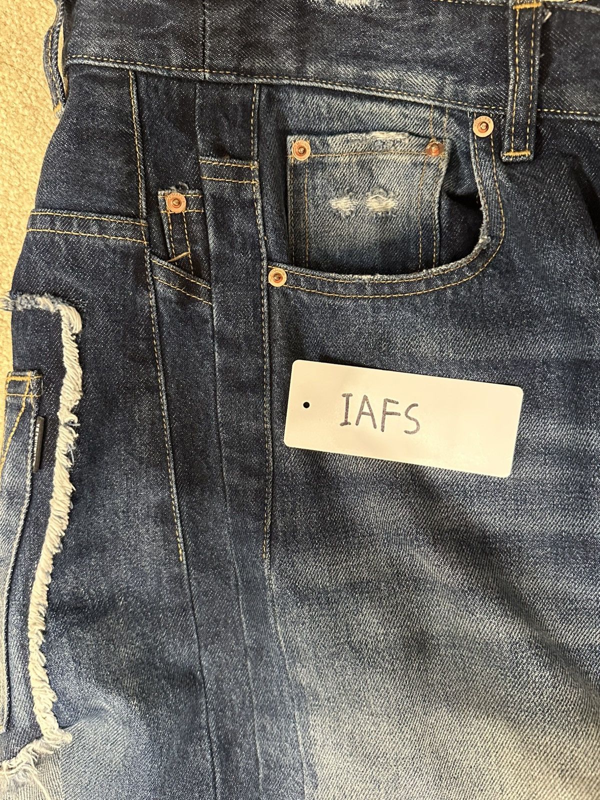 Vetements Vetements Patched Pocket Baggy Jeans Size US 29 - 4 Thumbnail
