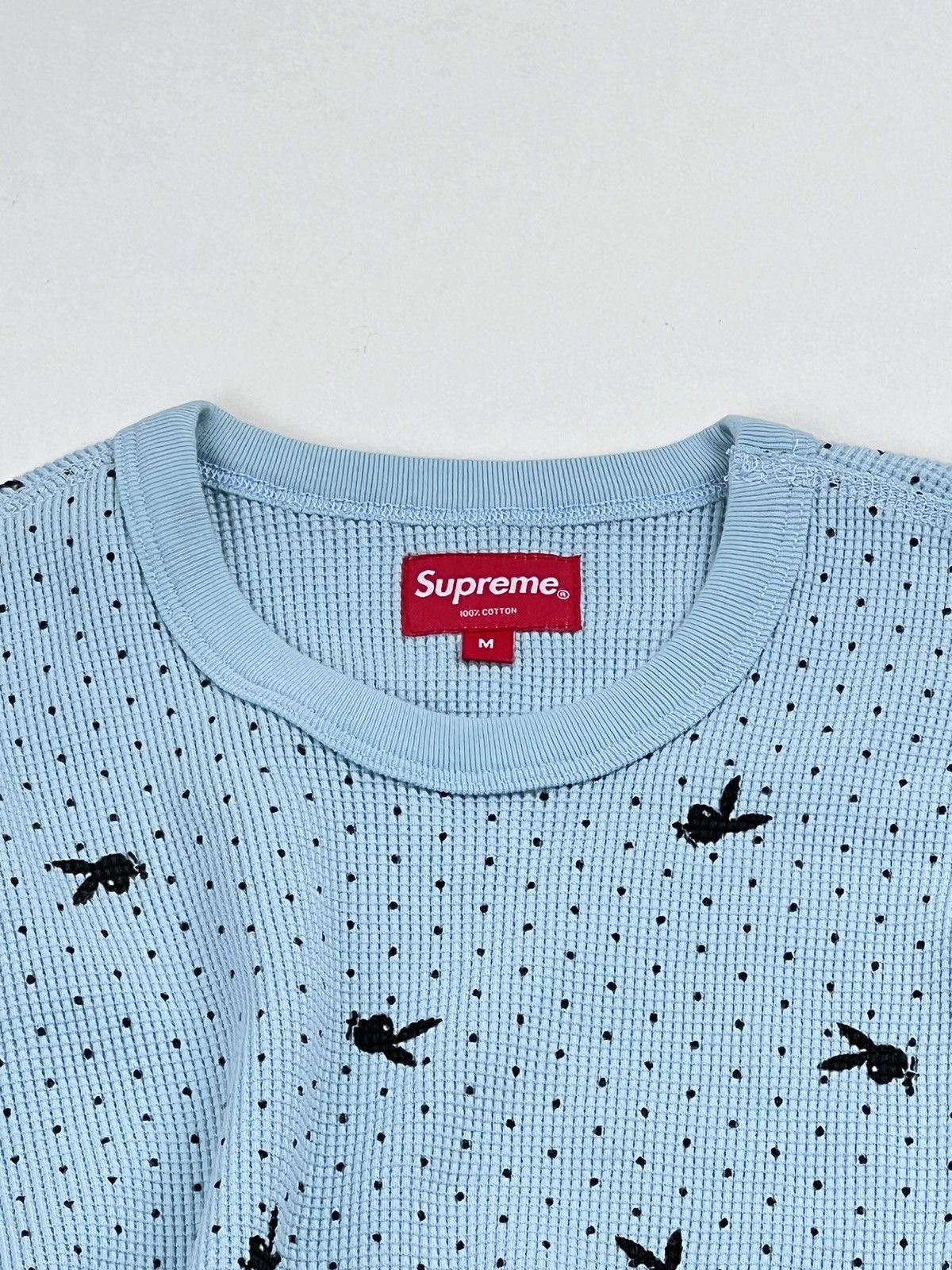 Playboy × Supreme UNWORN* Thermal waffle tee M Size US M / EU 48-50 / 2 - 3 Thumbnail