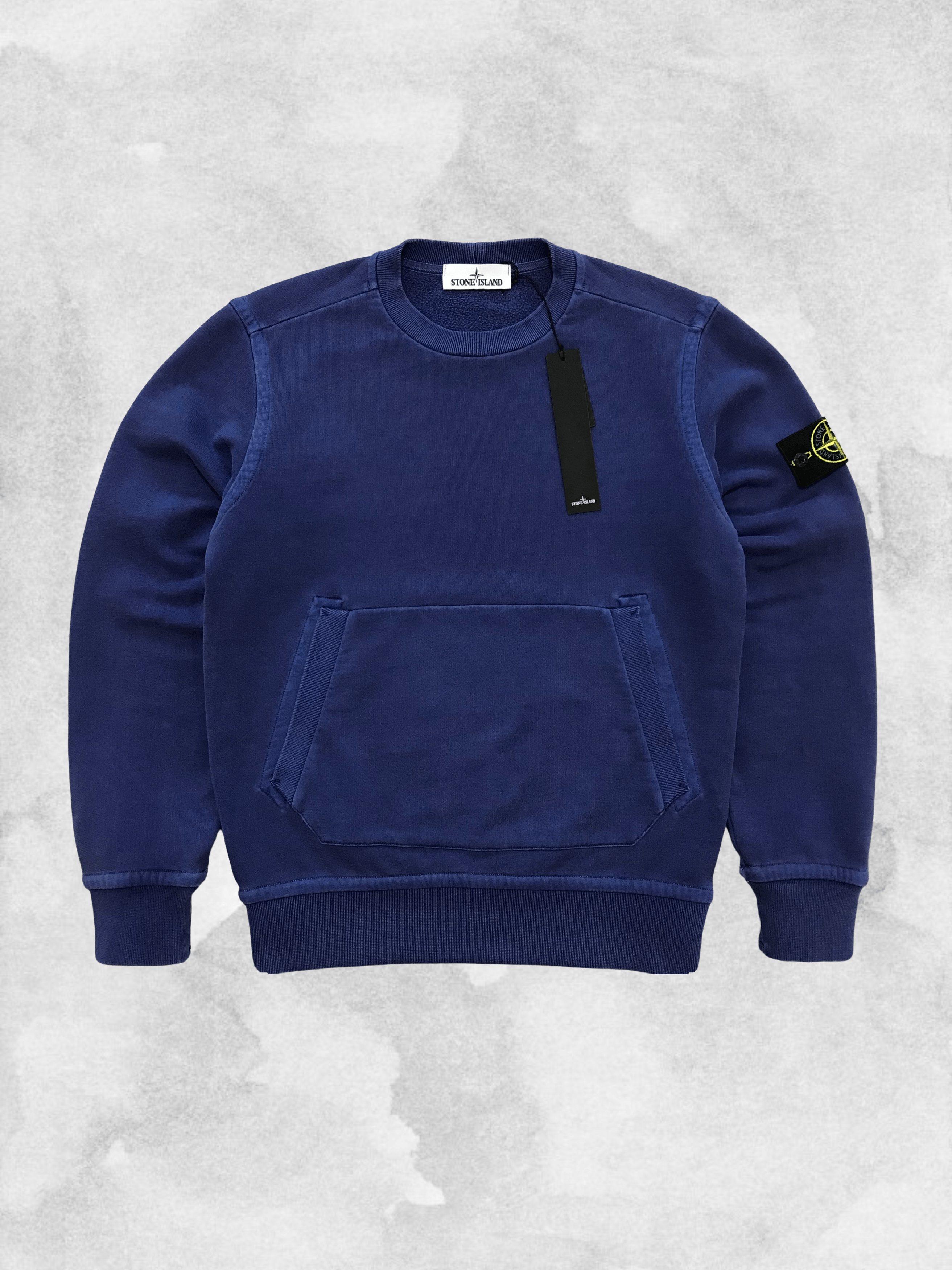 Stone Island STONE ISLAND Sweatshirt Garment Dyed Washed Pocket Crewneck Size US M / EU 48-50 / 2 - 1 Thumbnail