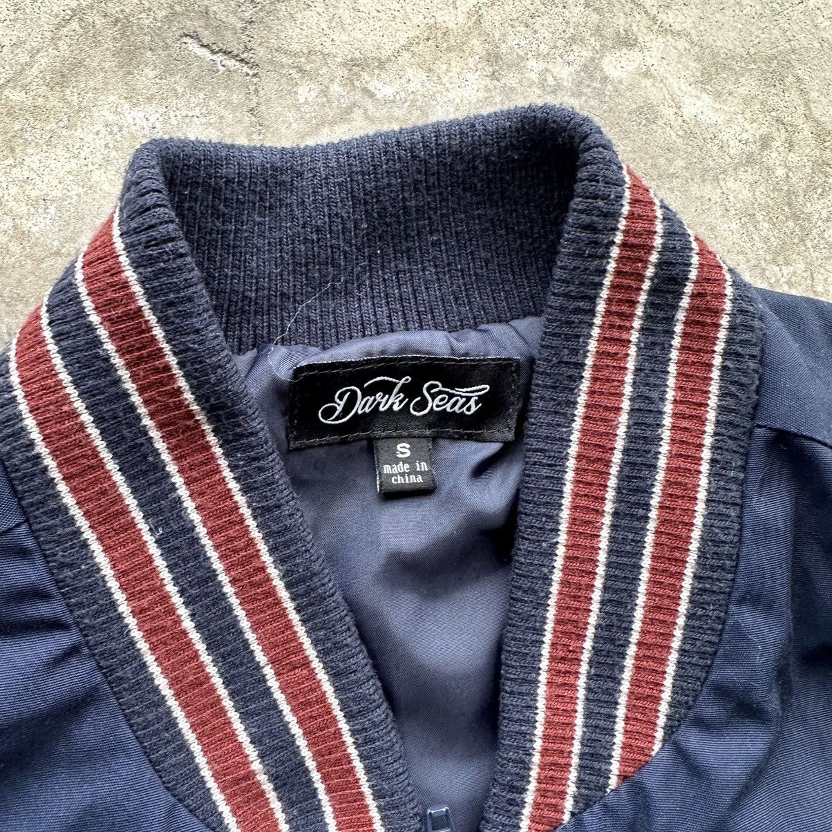 Dark Seas Division Dark Seas Varsity Jacket Men Size Small Zip Up Navy Baseball Size US S / EU 44-46 / 1 - 3 Thumbnail