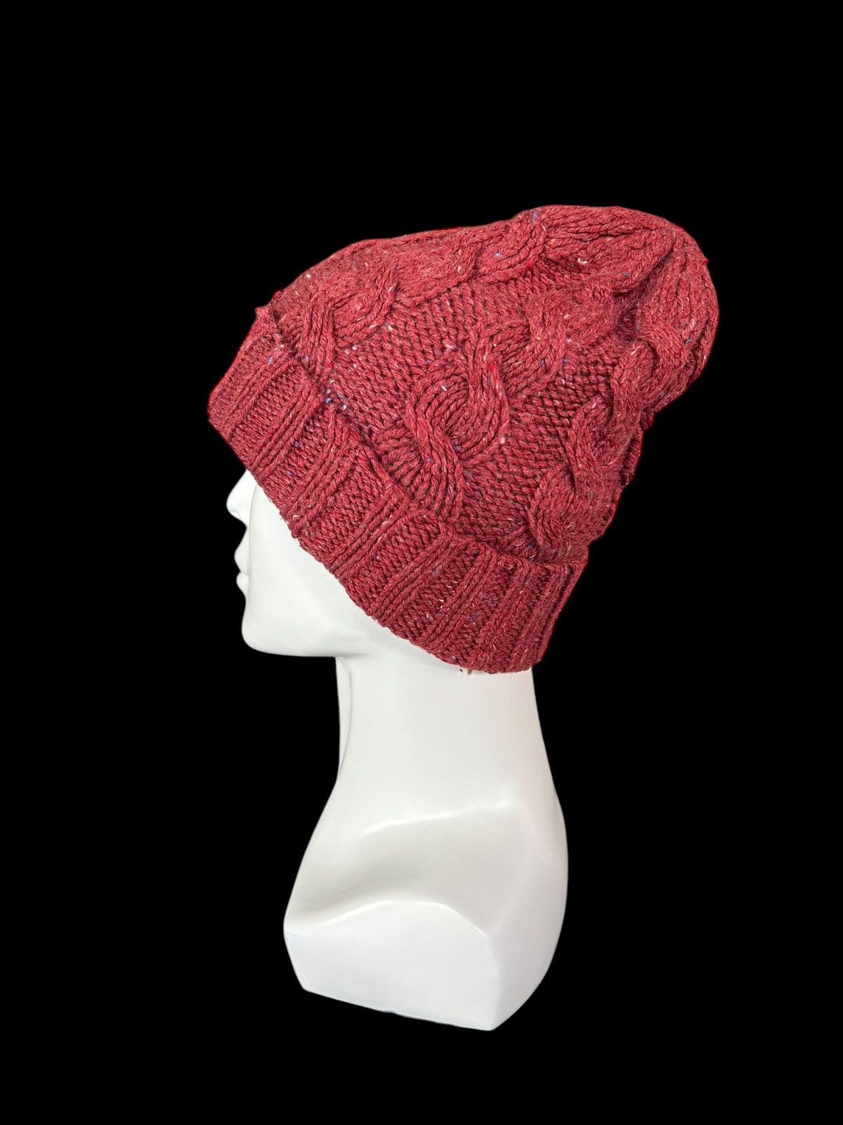 Japanese Brand × Kapital × Vintage Rusty Crochet Knitted Beanie Hats ☠️☠️ Size ONE SIZE - 2 Thumbnail
